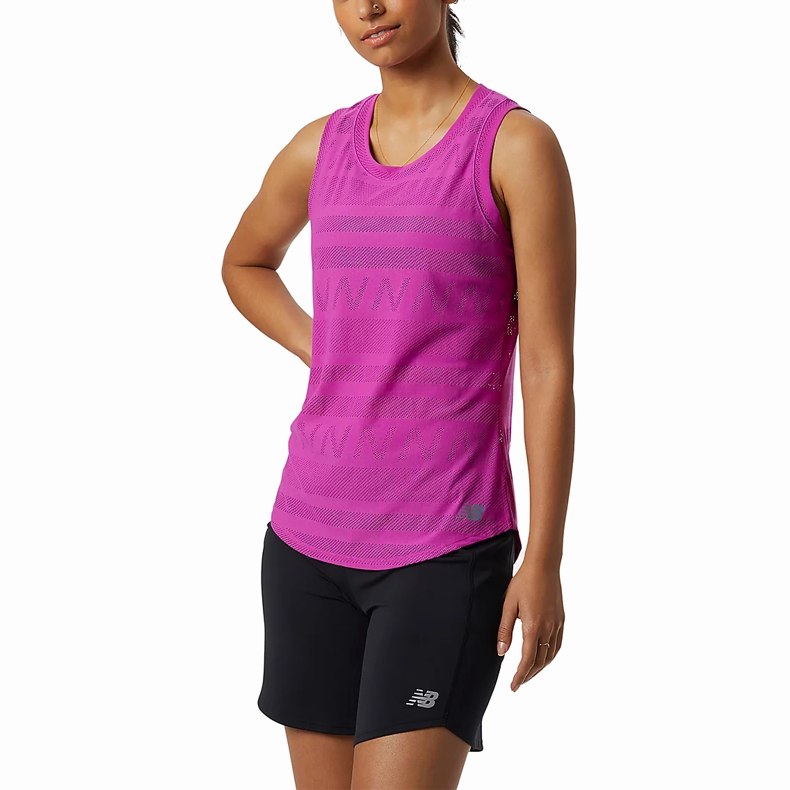 Heavyweight Weave Women's Q Speed Fuel Jacquard Tank