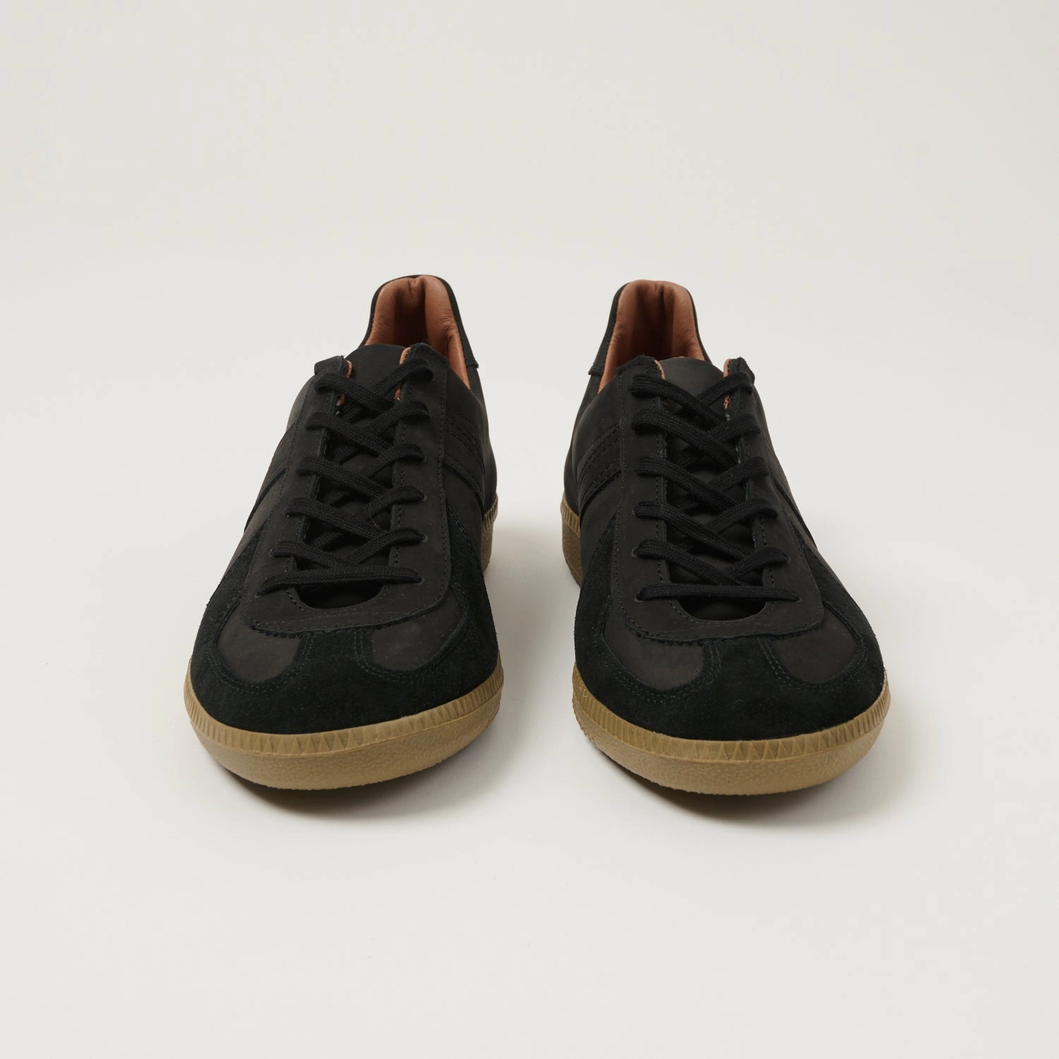 Reproduction of Found 1980s German Army Trainer - Black Nubuck Errand Mode