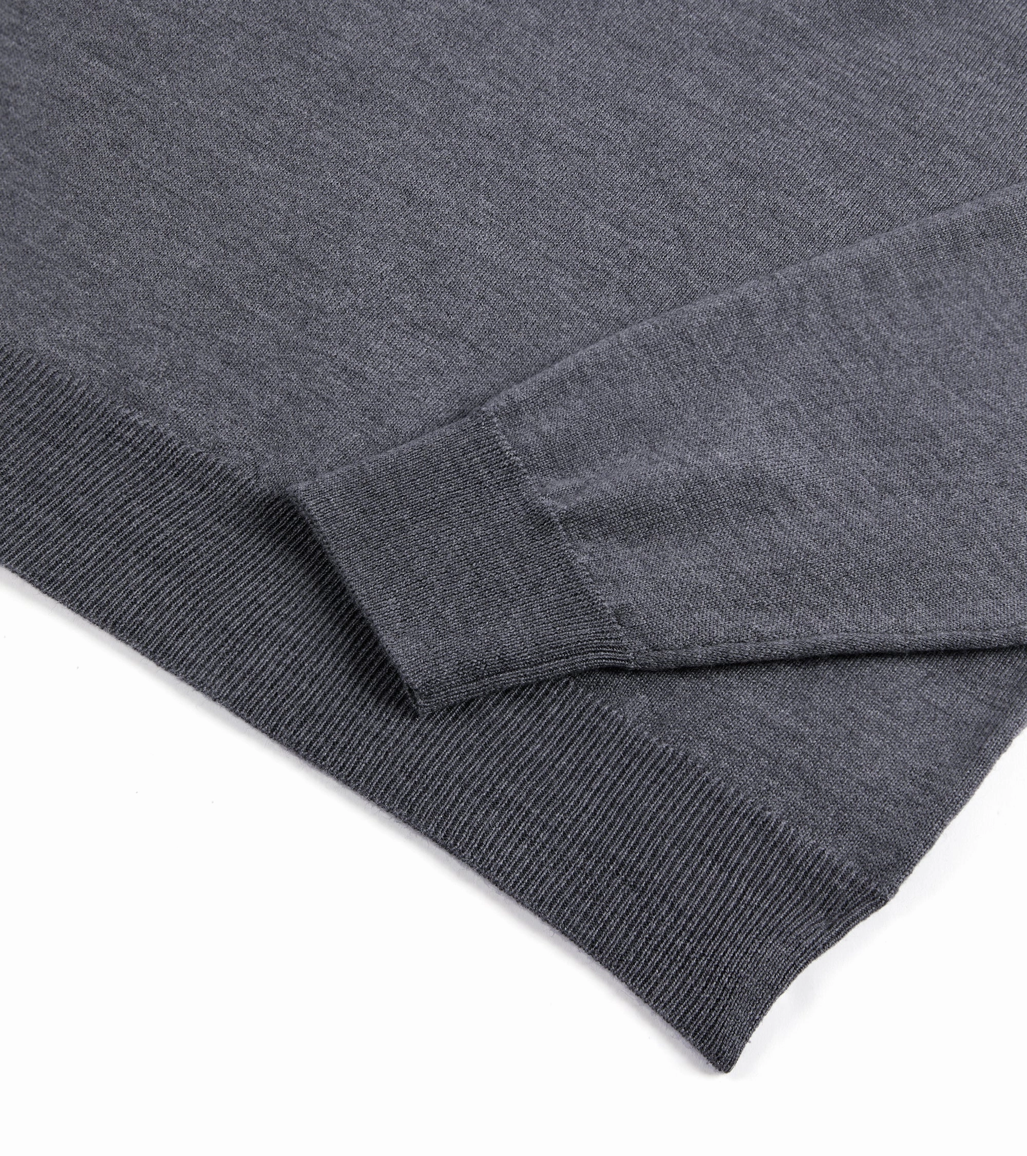 Trunk Bennet Merino Button Neck Sweater: Grey Winter Travel Breathable Layer