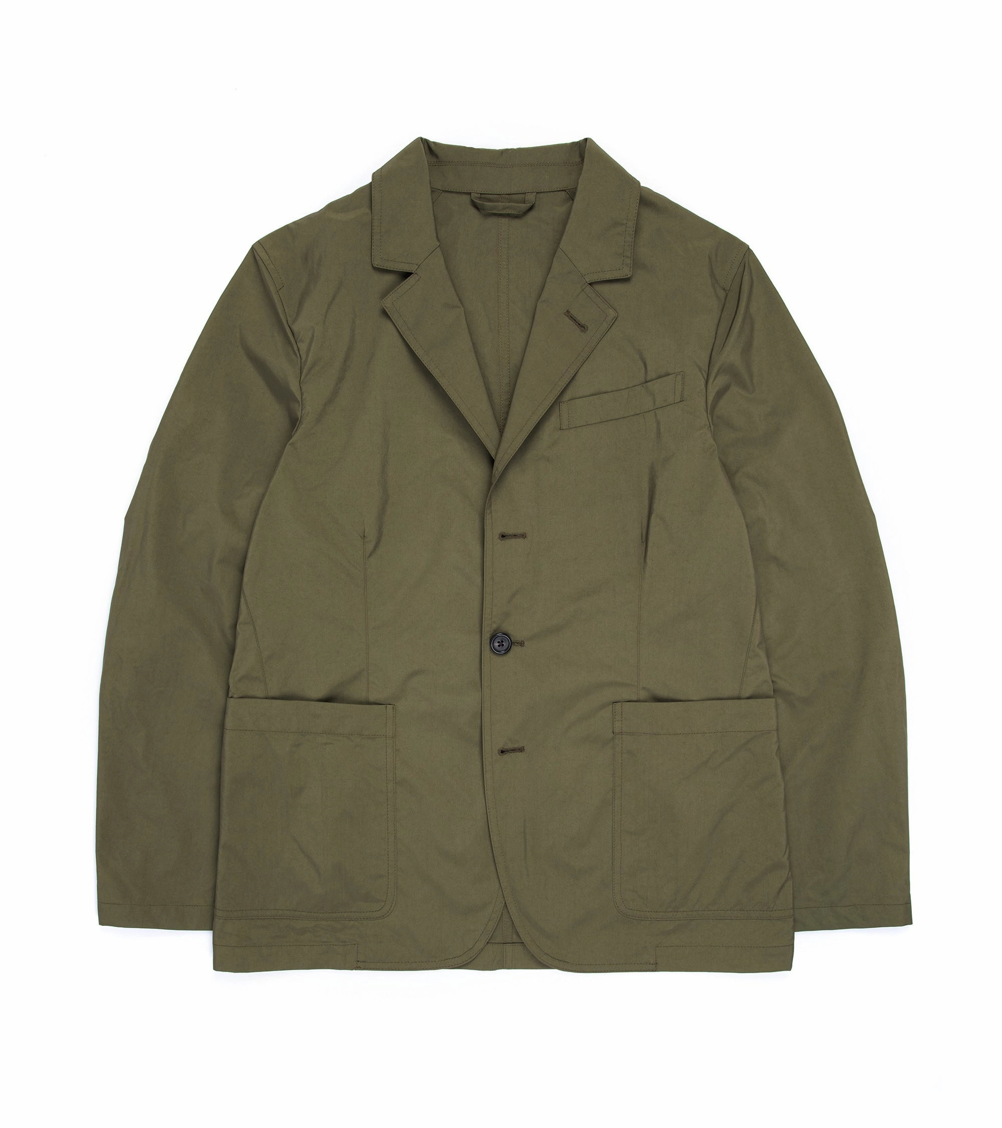ThermalReflective Non Irritating Edging Trunk Culcross Japanese Nylon Jacket: Olive