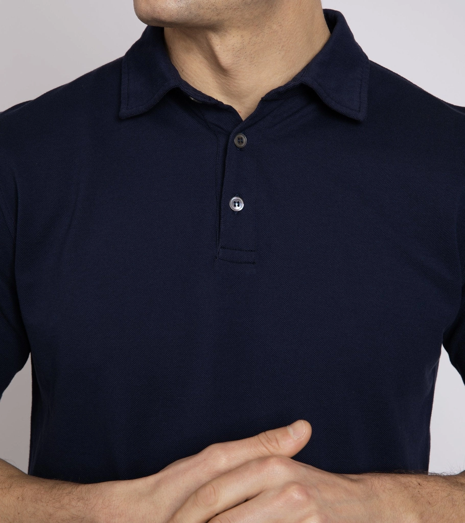 Trunk Moxon Short Sleeve Polo Shirt: Navy Clubhouse Ready Everyday Fashion