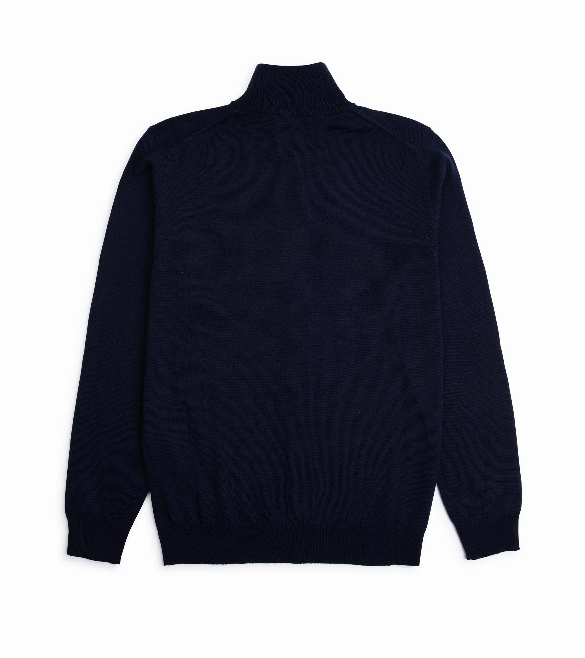 Trunk Stratton Merino Cardigan: Navy ReverseCoil Zipper