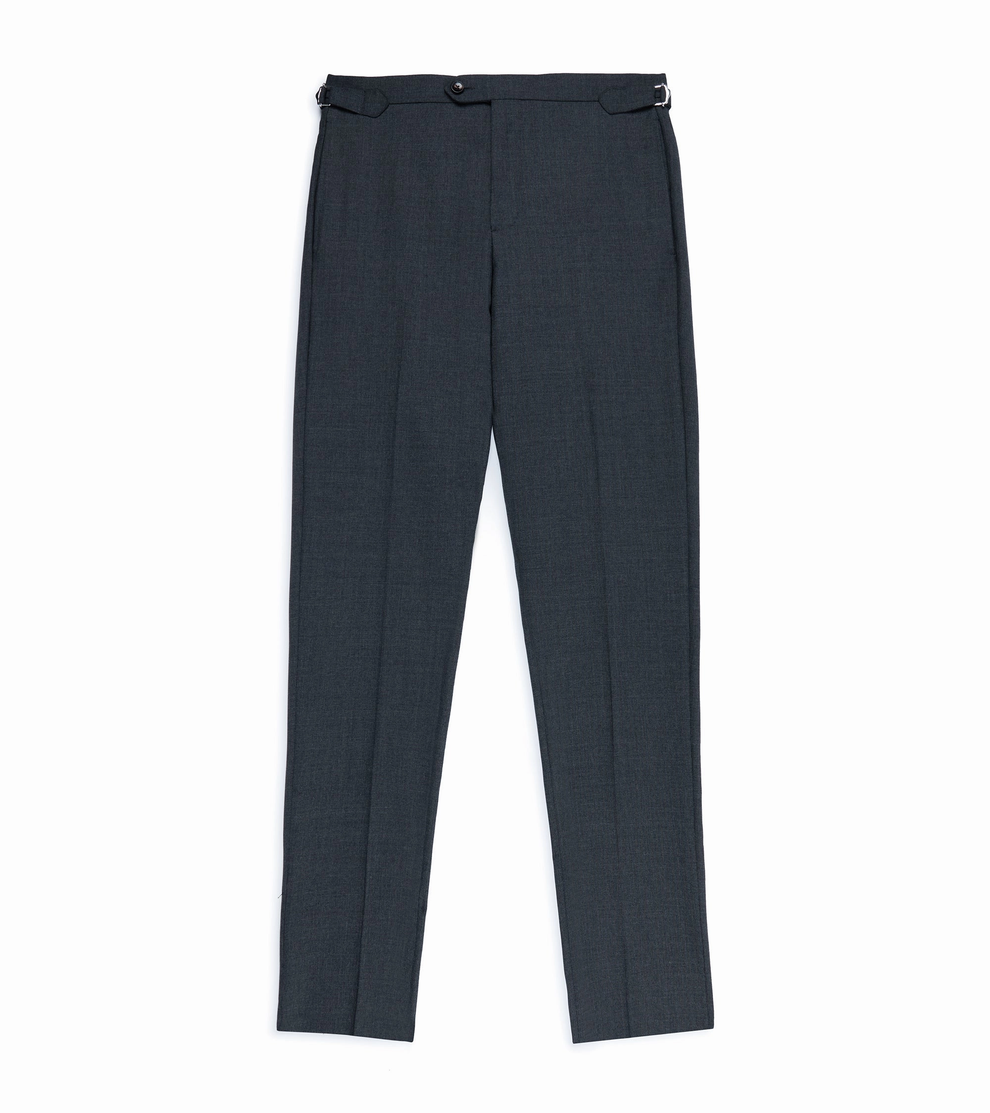 Seamless Comfort Roomy Shape Trunk Walbrook Wool Fresco Suit Trousers: Grey