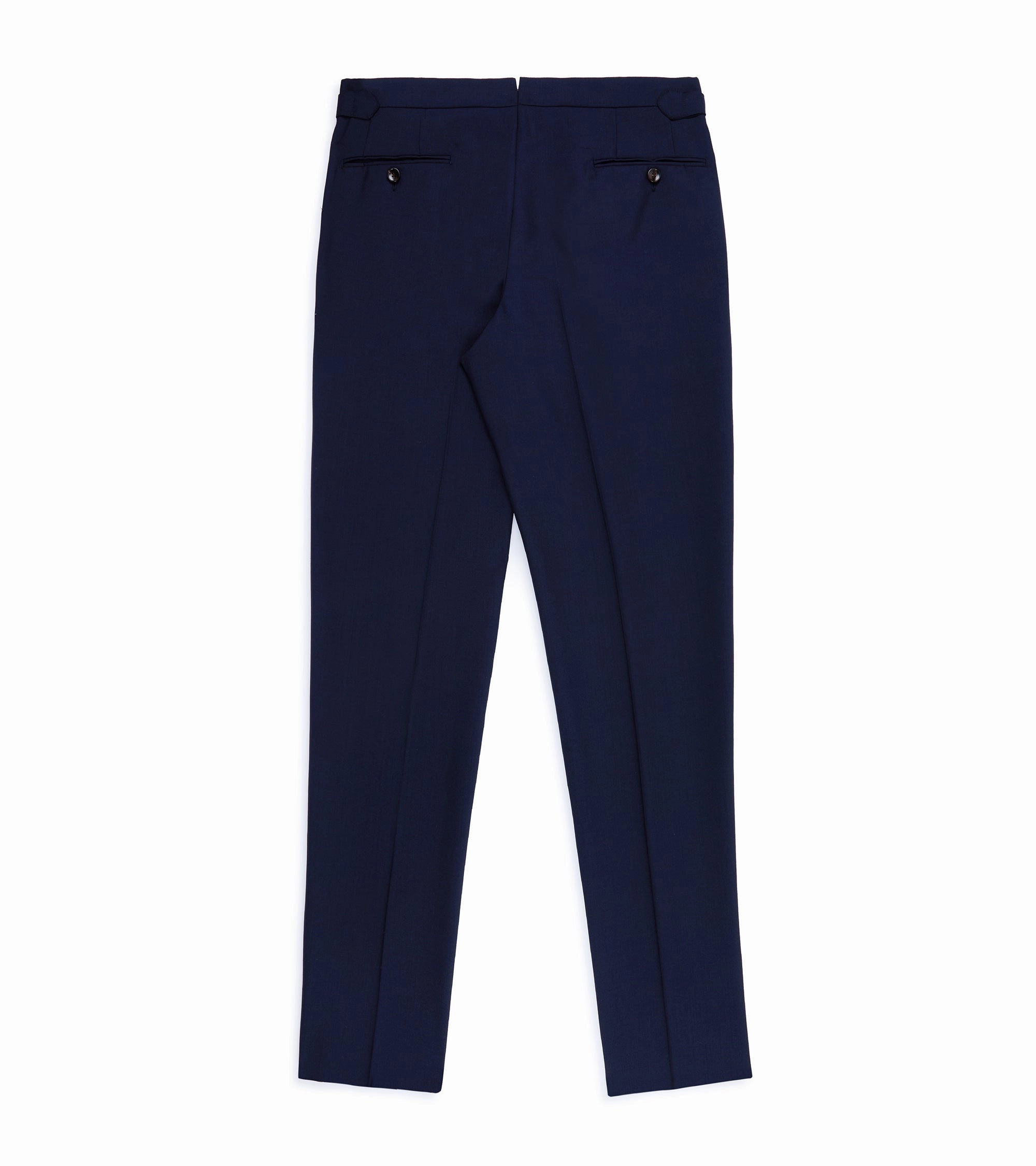 Ventilated Panels Trunk Walbrook Wool Fresco Suit Trousers: Navy