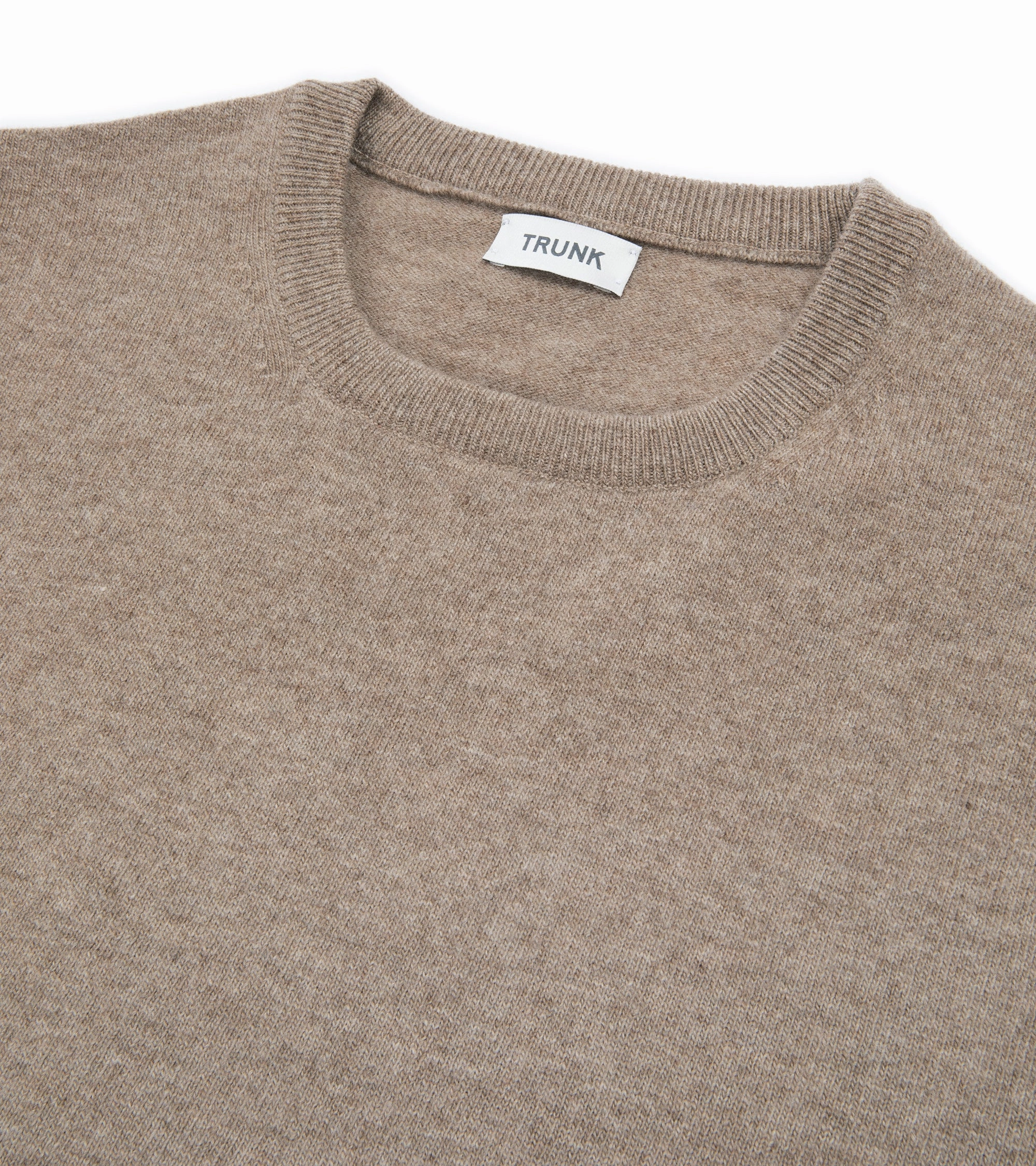 Trunk Walden Geelong Crew Neck Sweater: Natural Low Maintenance Knit OdorResistant Fabric