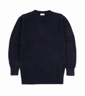 Trunk Walden Geelong Crew Neck Sweater: Navy City Style