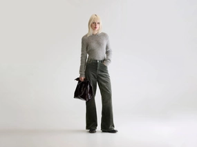 Denim N. 64 wide jeans (252 / W / SAGE) Daily Wear Summer Vibes Music Event