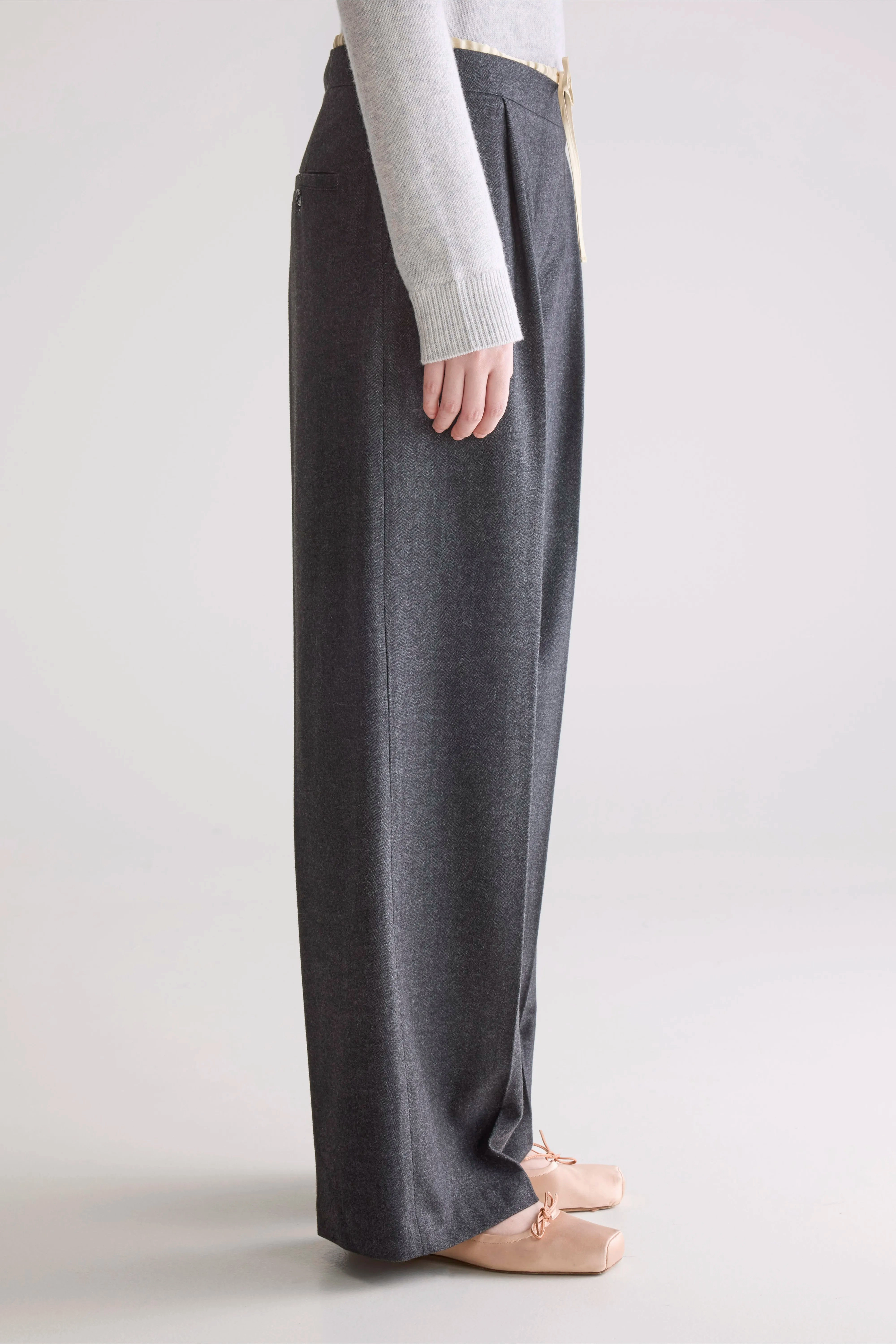 Stylish Cut Static free Turin formal trousers (252 / W / ANTHRACITE)