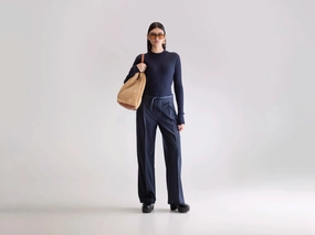 Athletic Flex Wear Turin formal trousers (252 / W / STRIPE A)