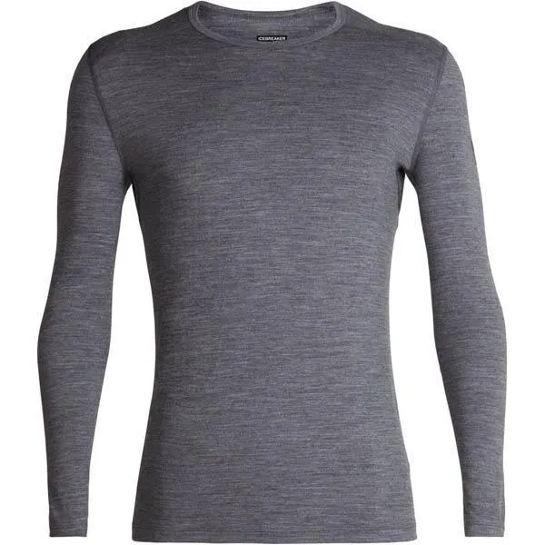 Men's 200 Oasis Long Sleeve Crewe Anti Sag Material Flexible Hem Bands