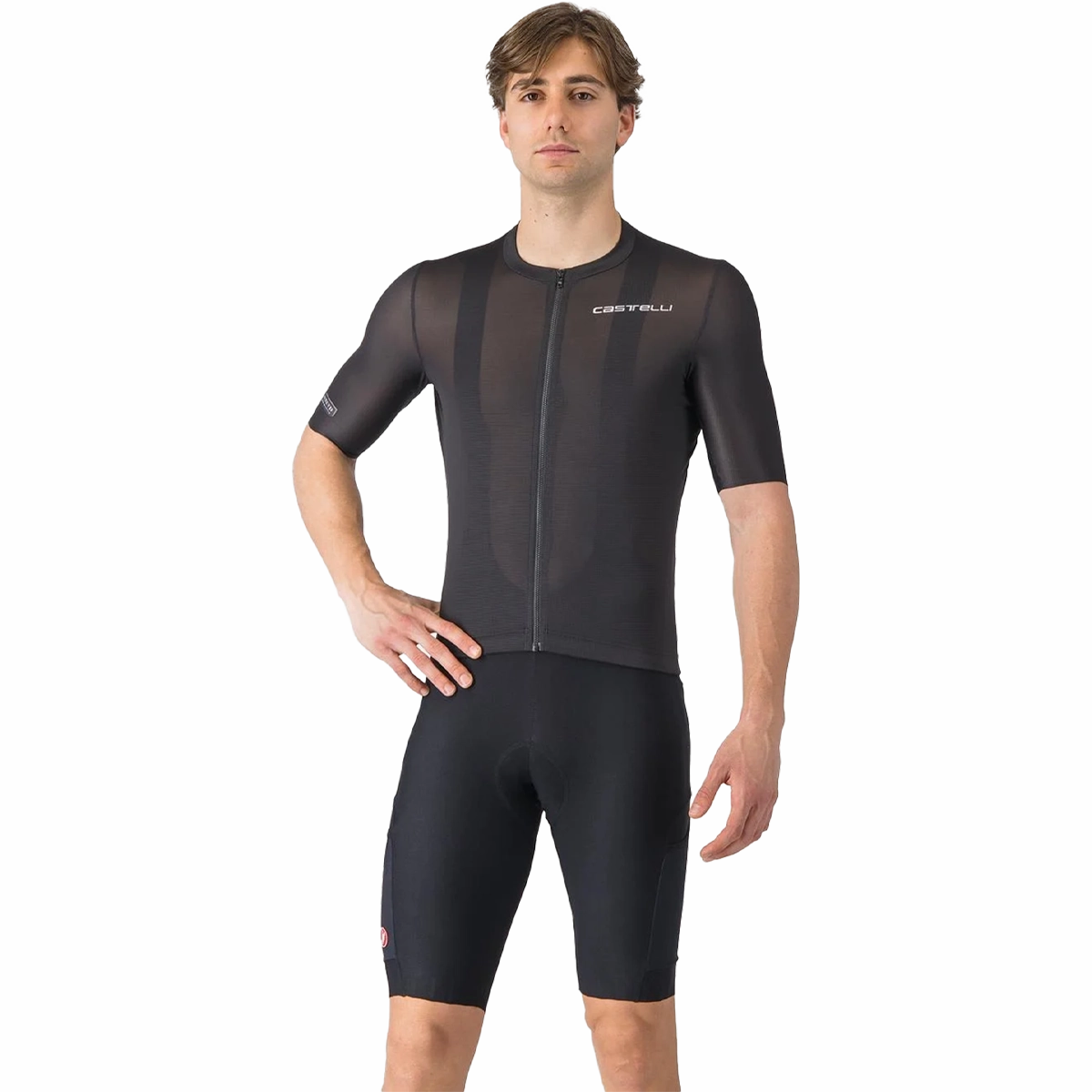 Chafe Resistant Seams Breeze Stretch Men's Unlimited Endurance Bibshort
