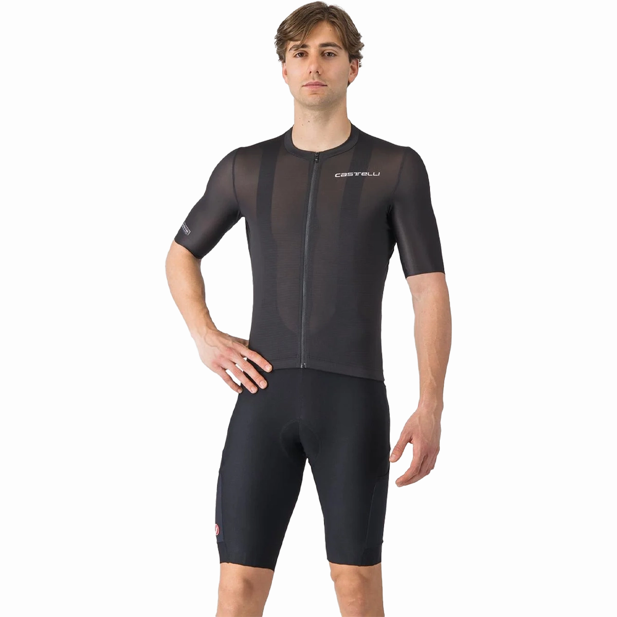 Men's Unlimited Endurance Bibshort Fitness Look No Chafe