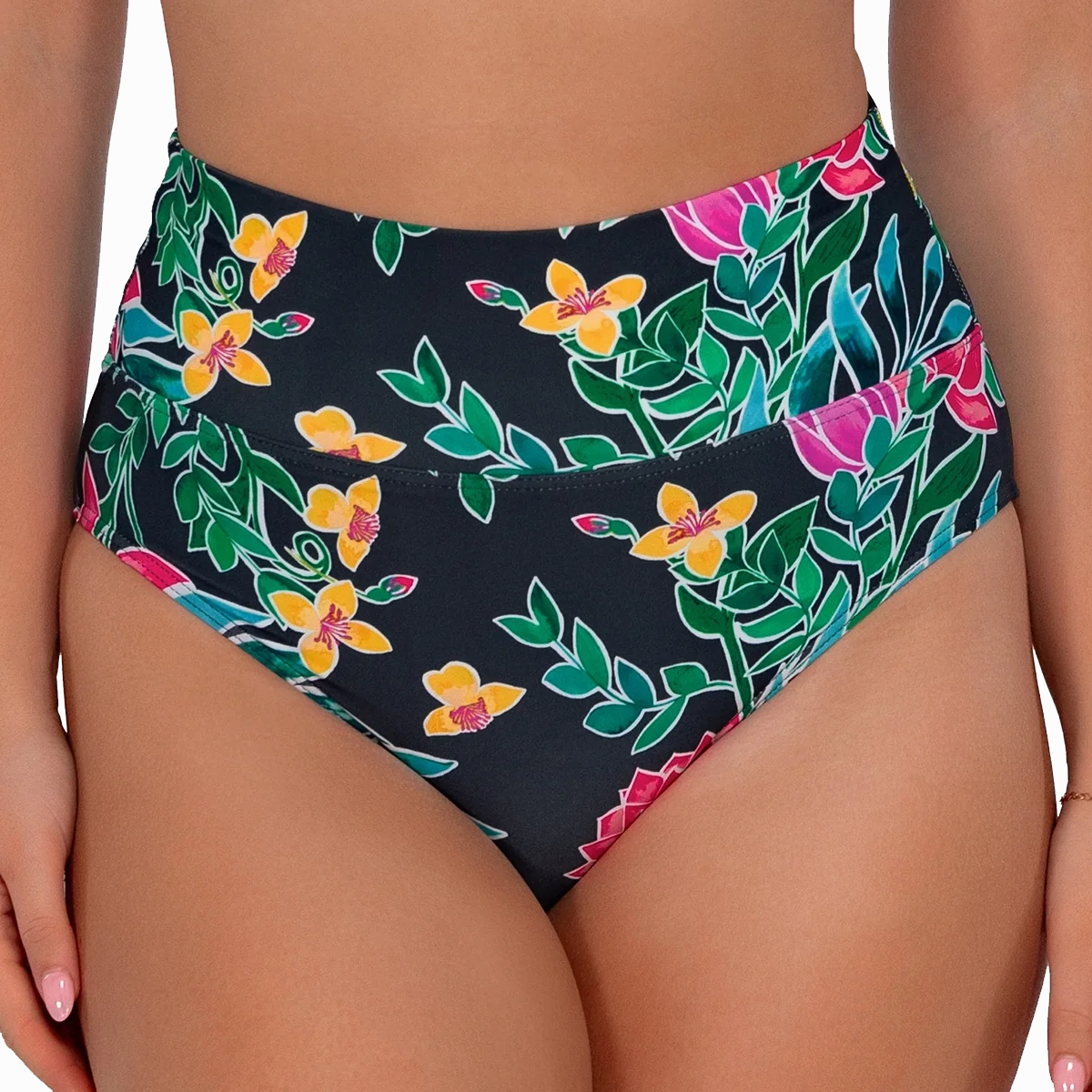 Women's Hannah High Waist Bottom Anti Pilling Textured Fabric