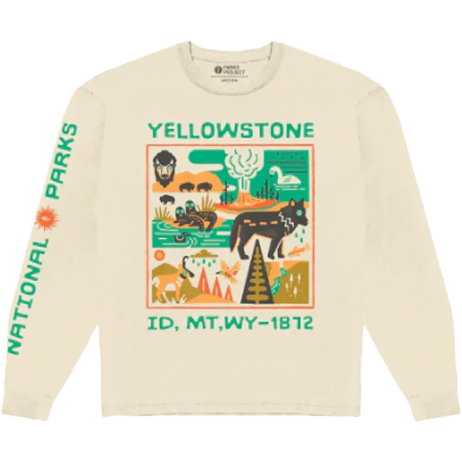 Yellowstone 1872 Long Sleeve Tee Weekend Smart outdoor concert