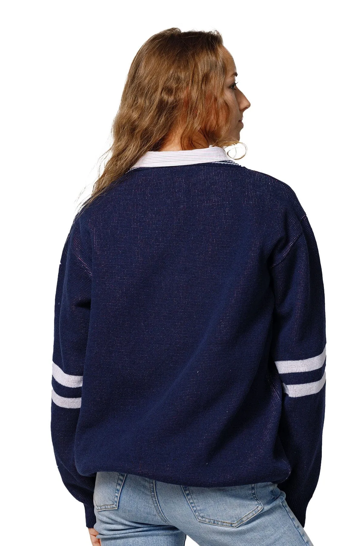 UNIVERSITY OF PENNSYLVANIA UNISEX KNIT CREW autumn getaway