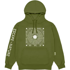 Cozy Essentials product watch punctuality Escape to Nature Hoodie