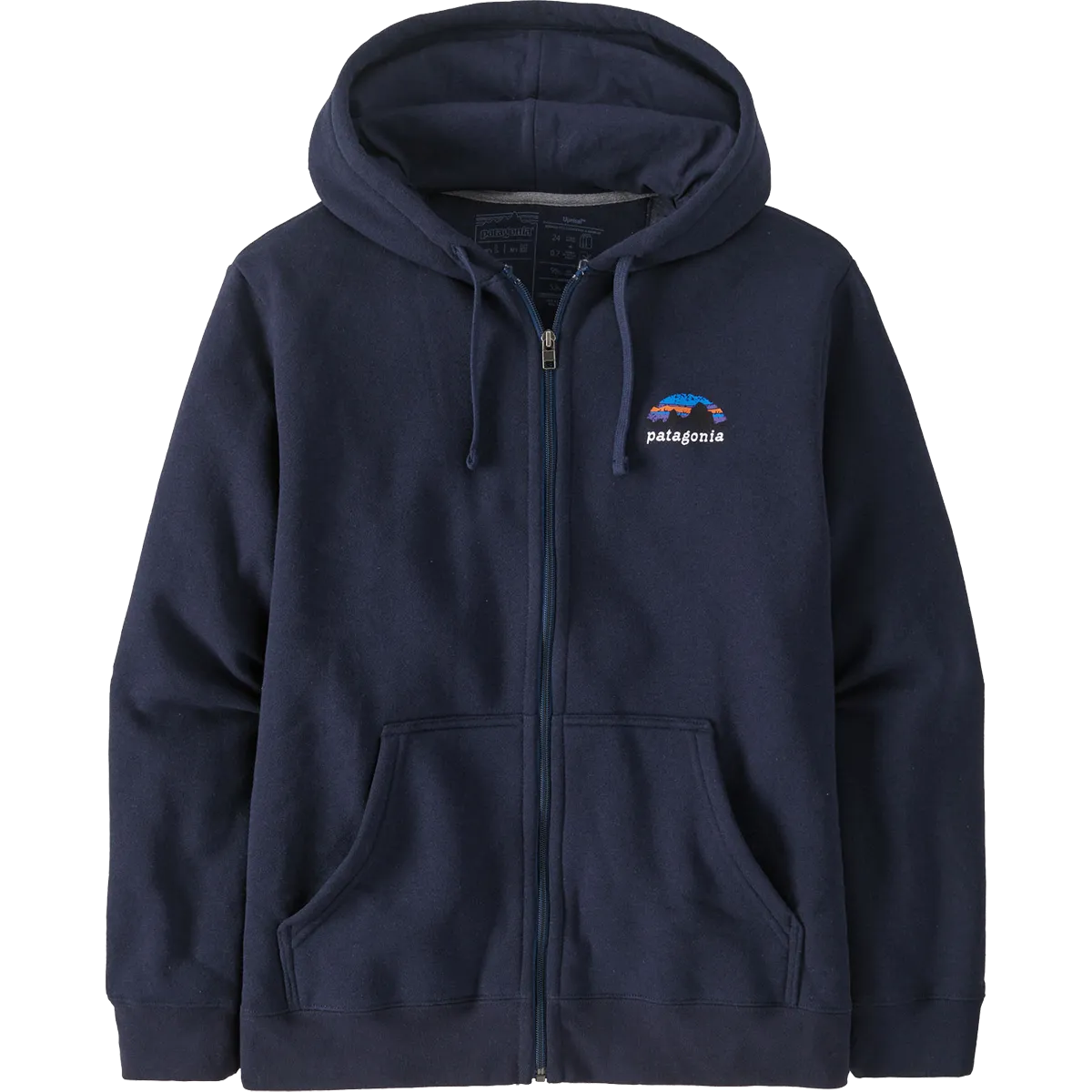 Men's Skyline Stencil Uprisal Full Zip Hoody perfect for anniversaries