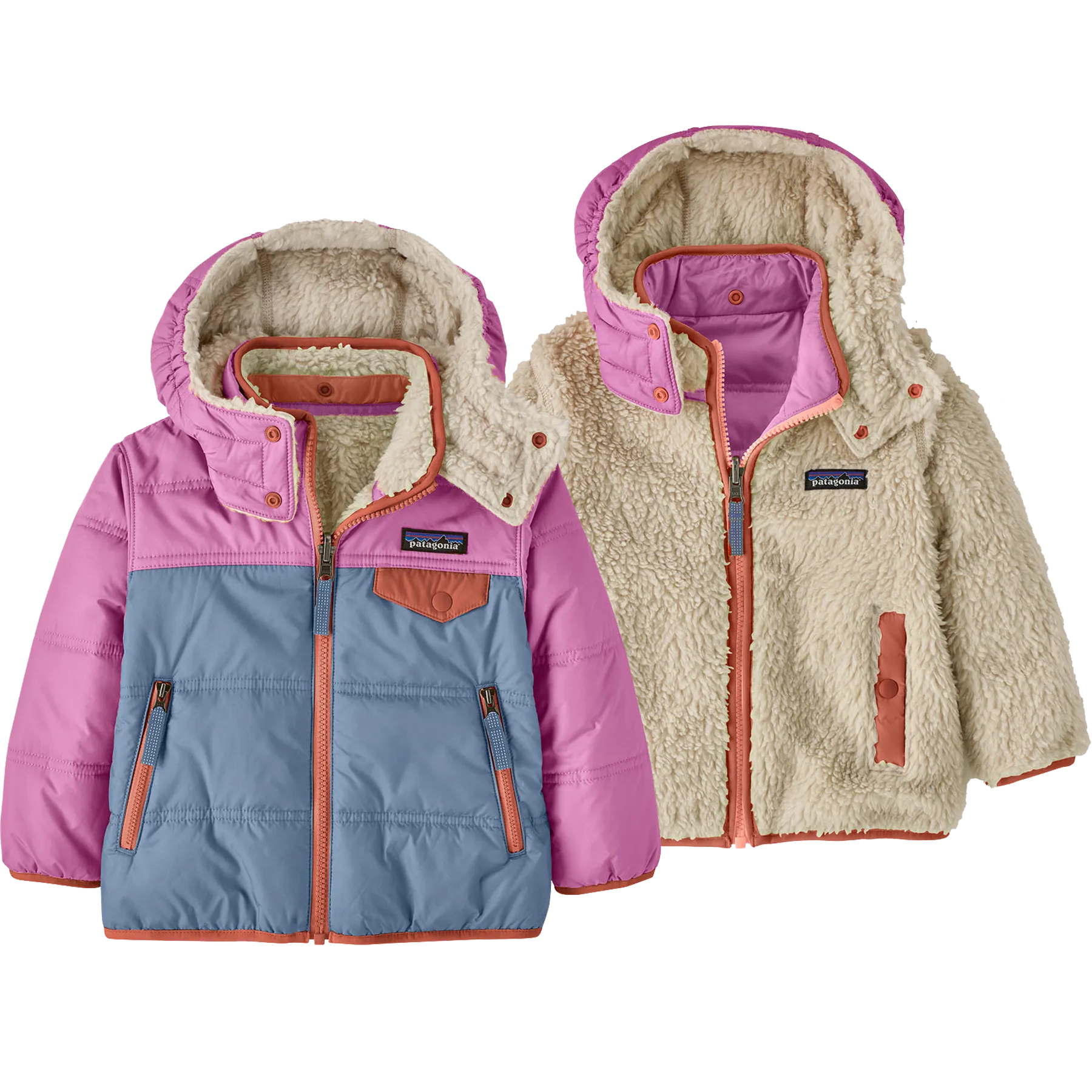 Youth Reversible Tribbles Hoody SnapFasteners