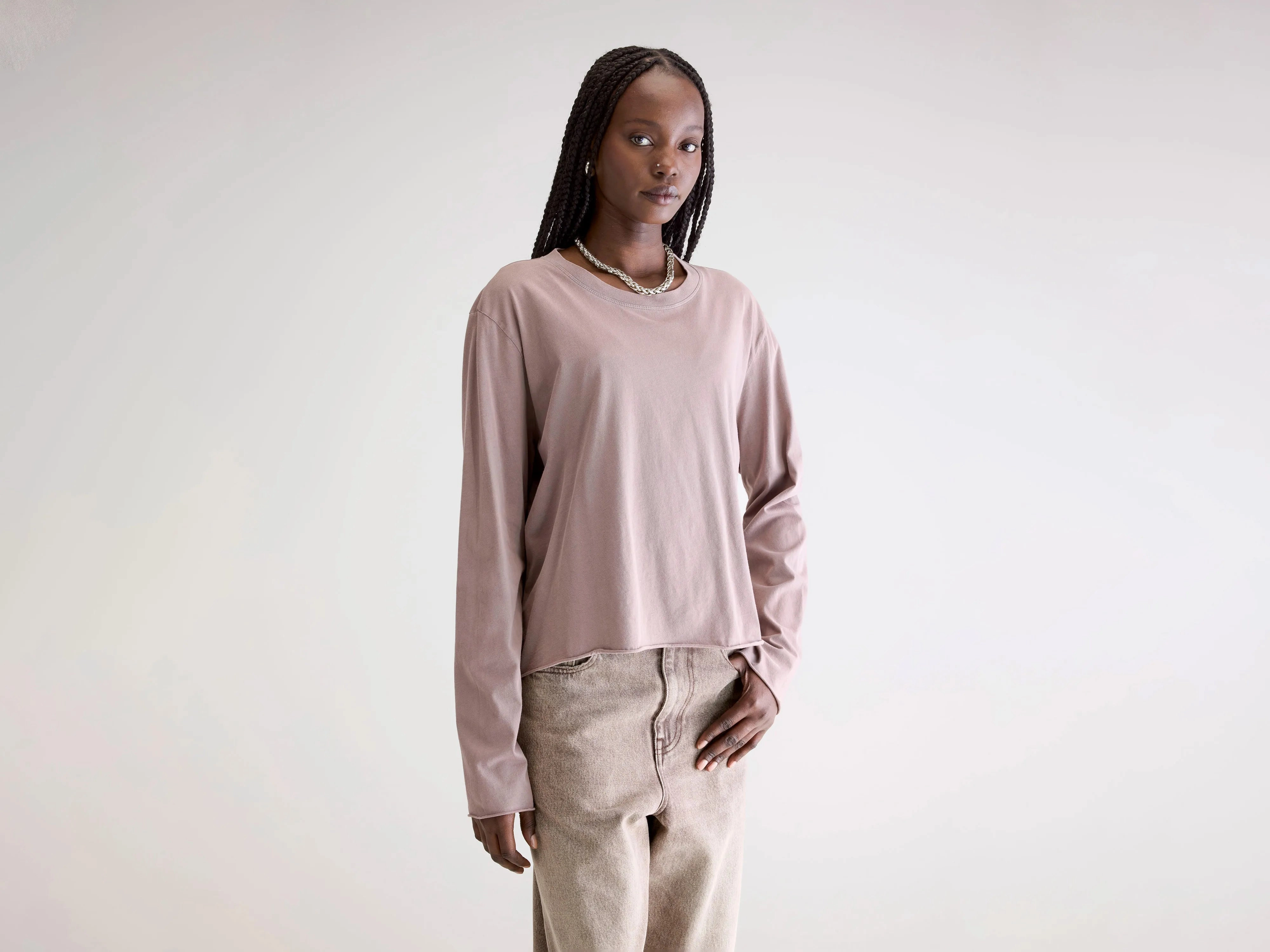 Trendy Essentials Trendy Layer Fercy long-sleeve t-shirt (252 / W / PEEL)