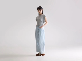 Denim N. 66 wide jeans (252 / W / USED LT BLUE) Modern Straight Leg