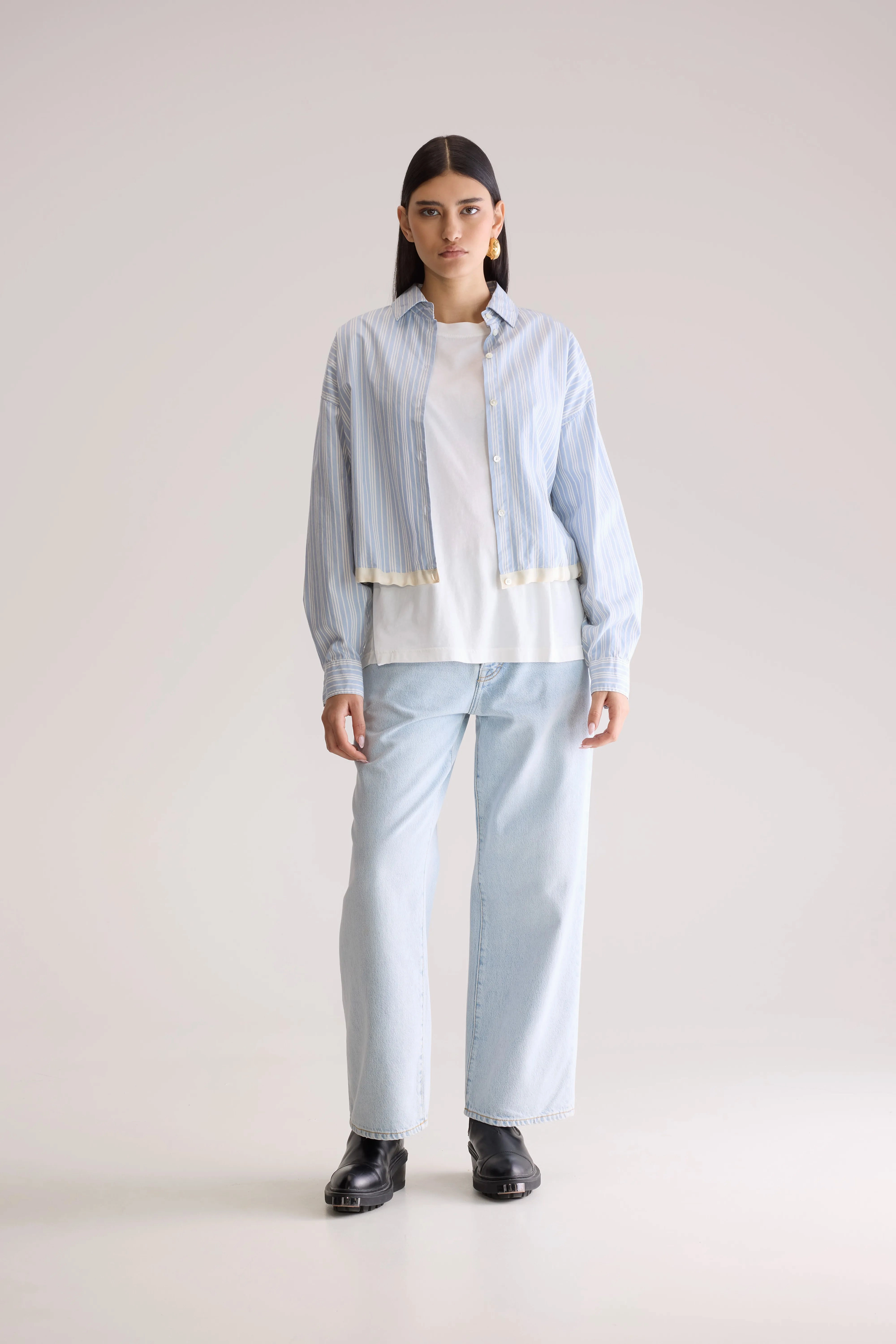 marbled Chill Comfort Glow adjustable shirt (252 / W / STRIPE A)