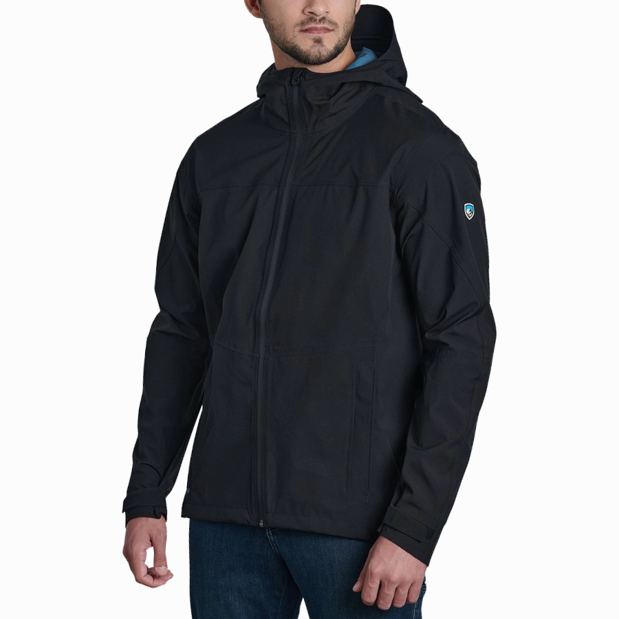 Dual Layer Ventilation Chain Men's Stretch Voyagr Jacket