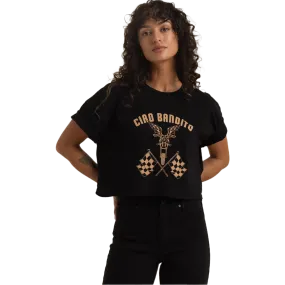 Women's Ciao Cropped Boxy Tee Cozy and Soft Cozy Layer