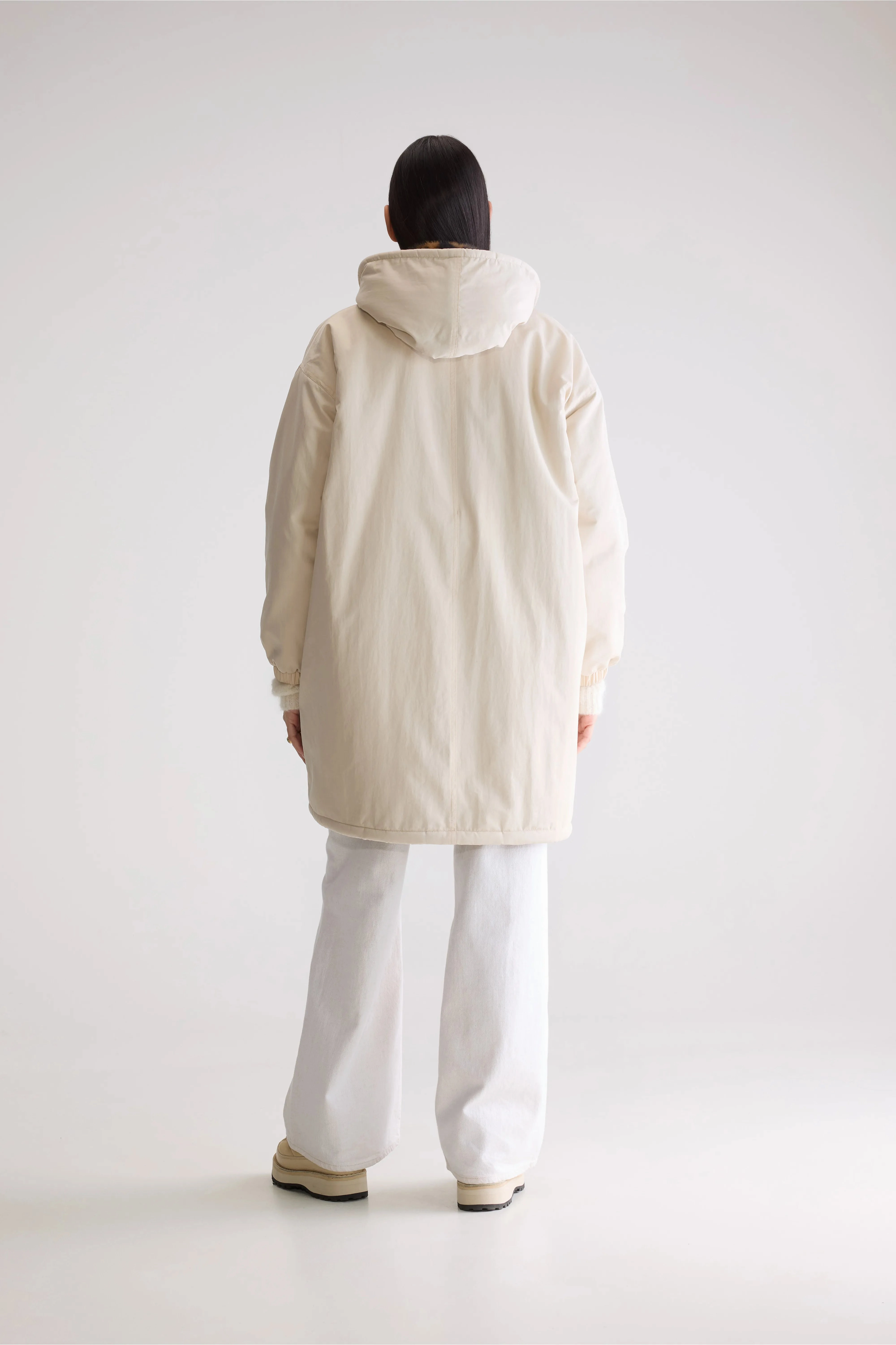 Simple Modern Piece Laos hooded parka (252 / W / NATURAL)