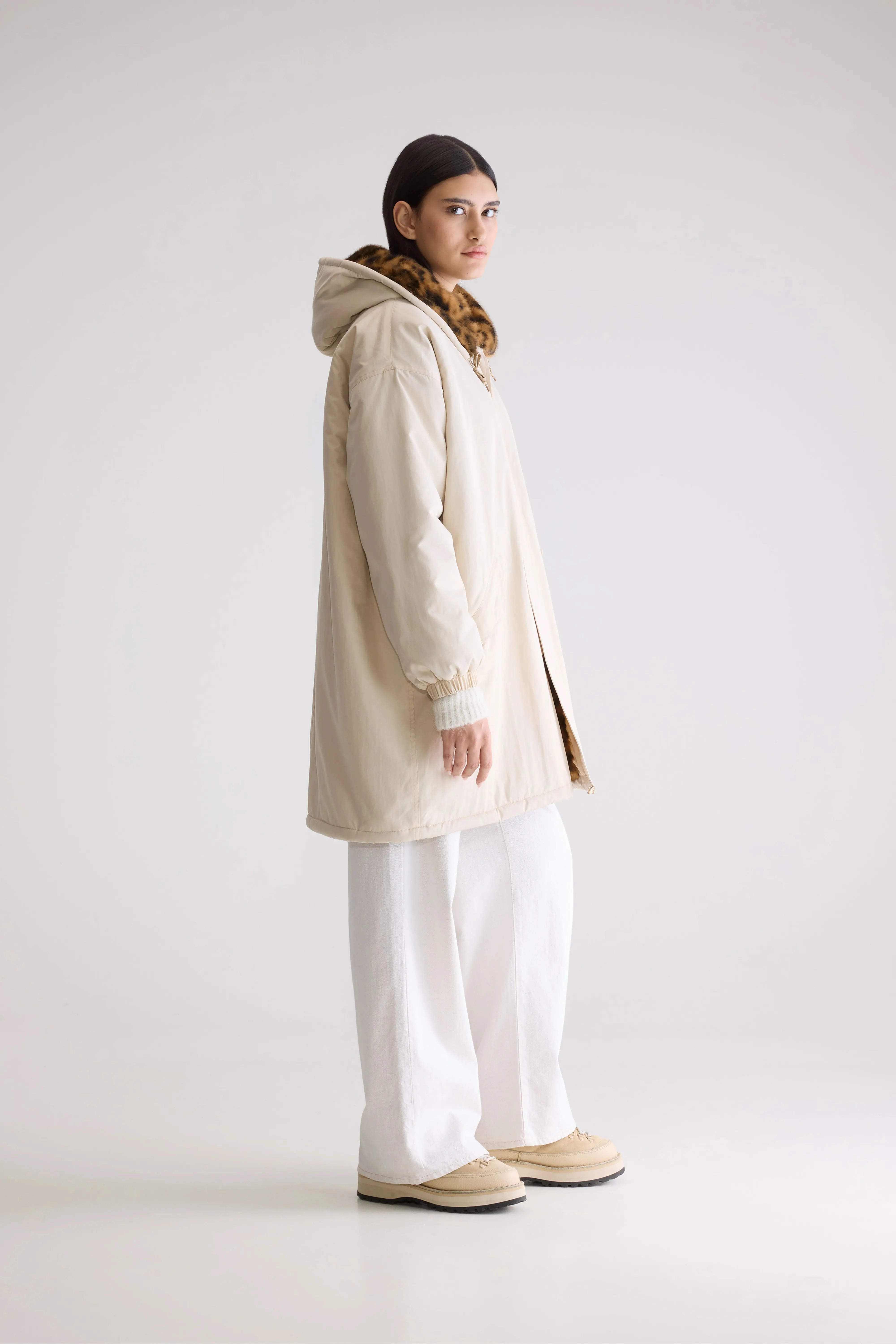 Cold Outfit Laos hooded parka (252 / W / NATURAL)