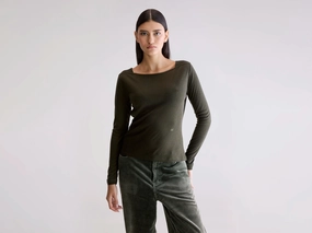 Veras fitted t-shirt (252 / W / FOREST) Outdoor Essential