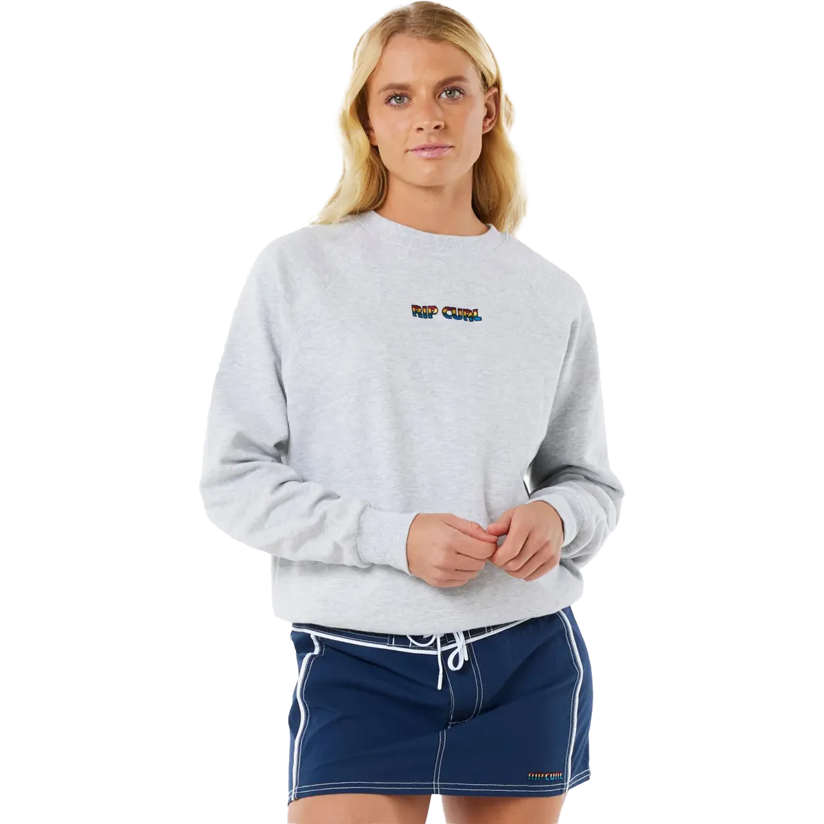 Women's Stephanie Gilmore Graphic Crew right for travel