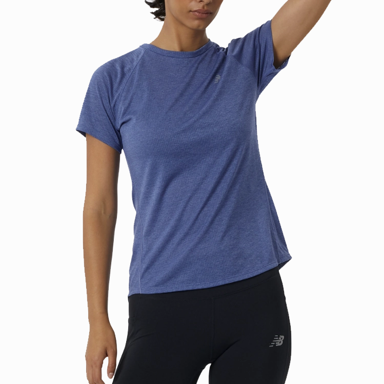 Ruffled edges Flexible Fit Design Women's Impact Run Short Sleeve