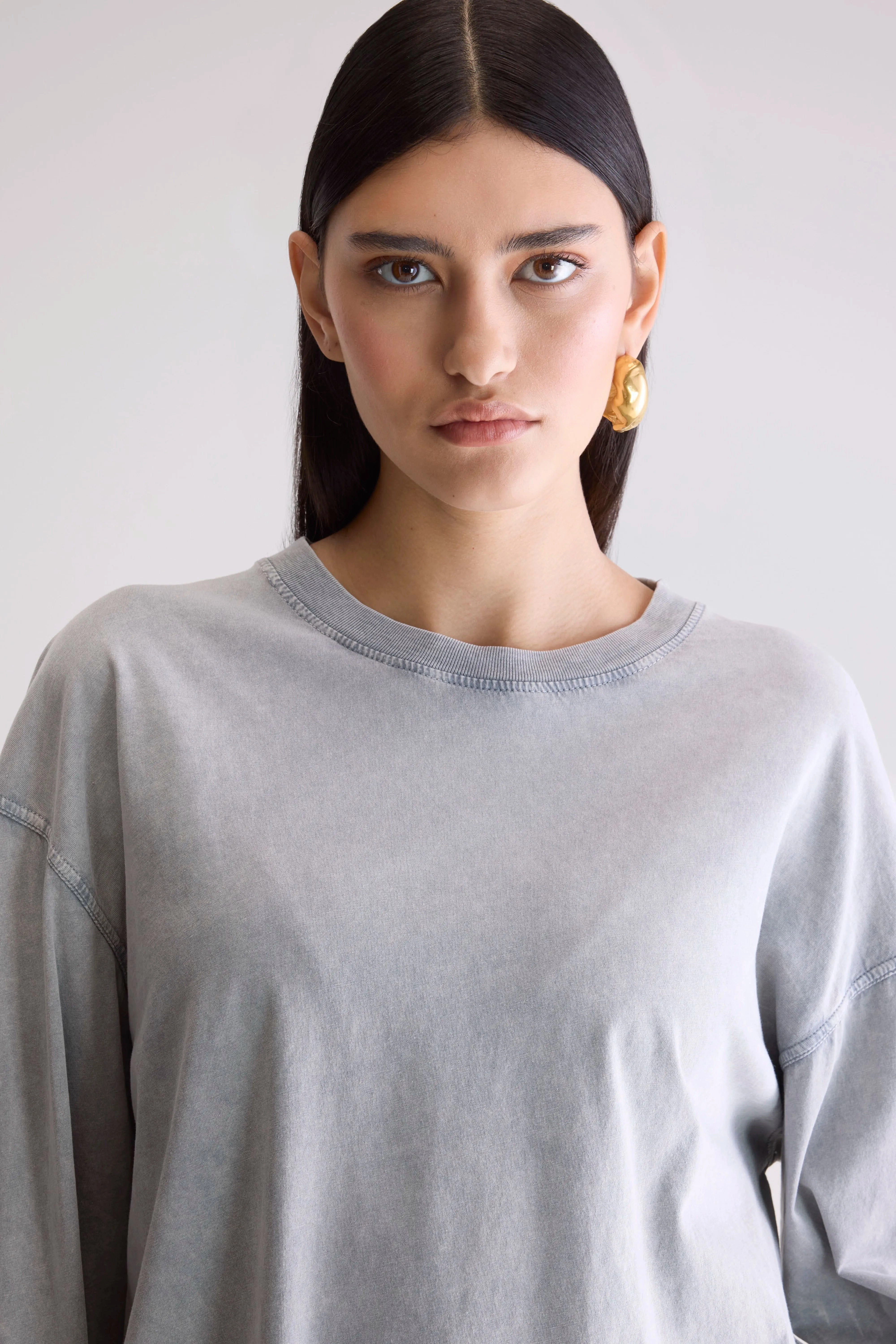 Timeless Sporty Comfy Feel Fandy long sleeve t-shirt (252 / W / IRON)