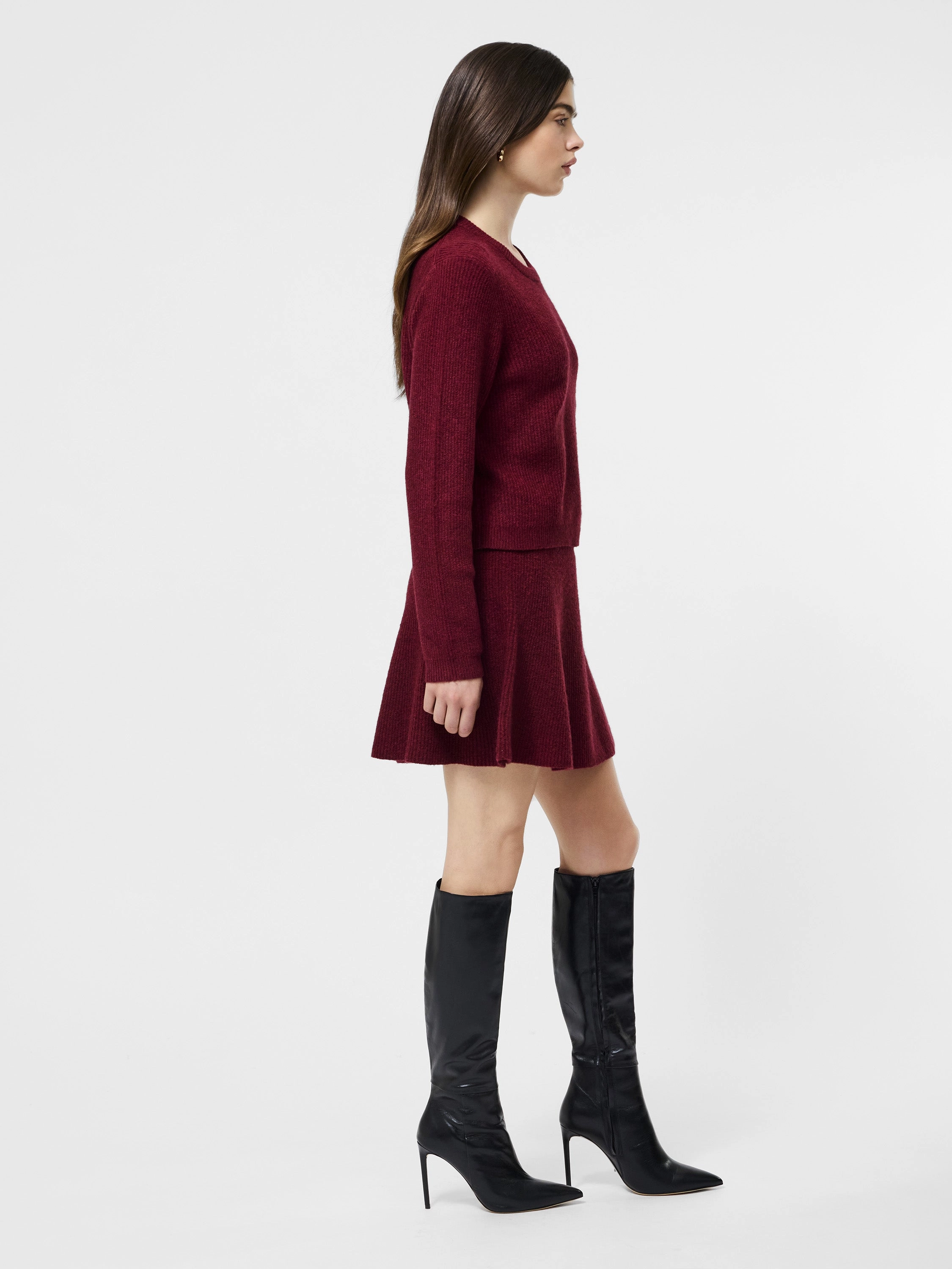 Vhari Knit Classic Sweater Wrinkle Resistant Smart touch