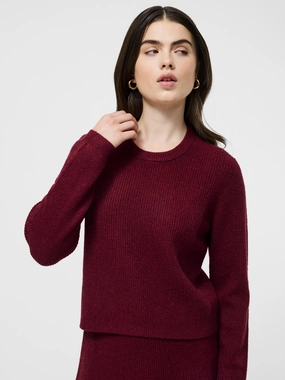 Vhari Knit Classic Sweater Winter Layer Soft Stretch
