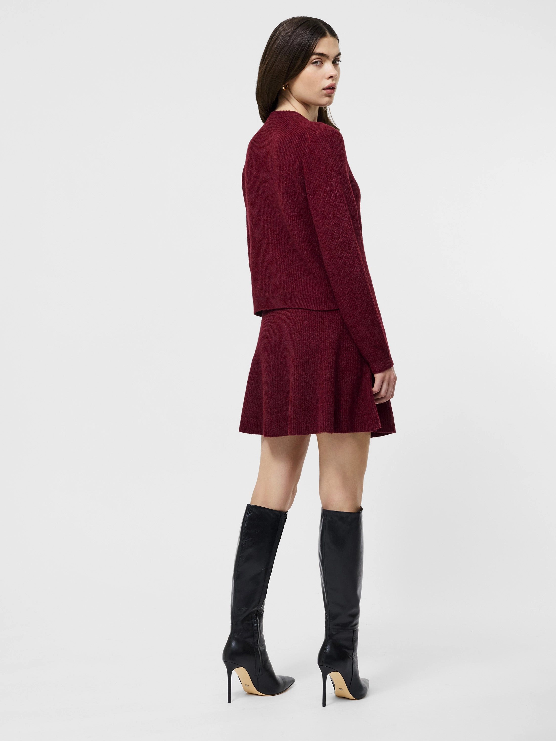 Vhari Knit Classic Sweater Temperature Regulating Lining Office Comforted