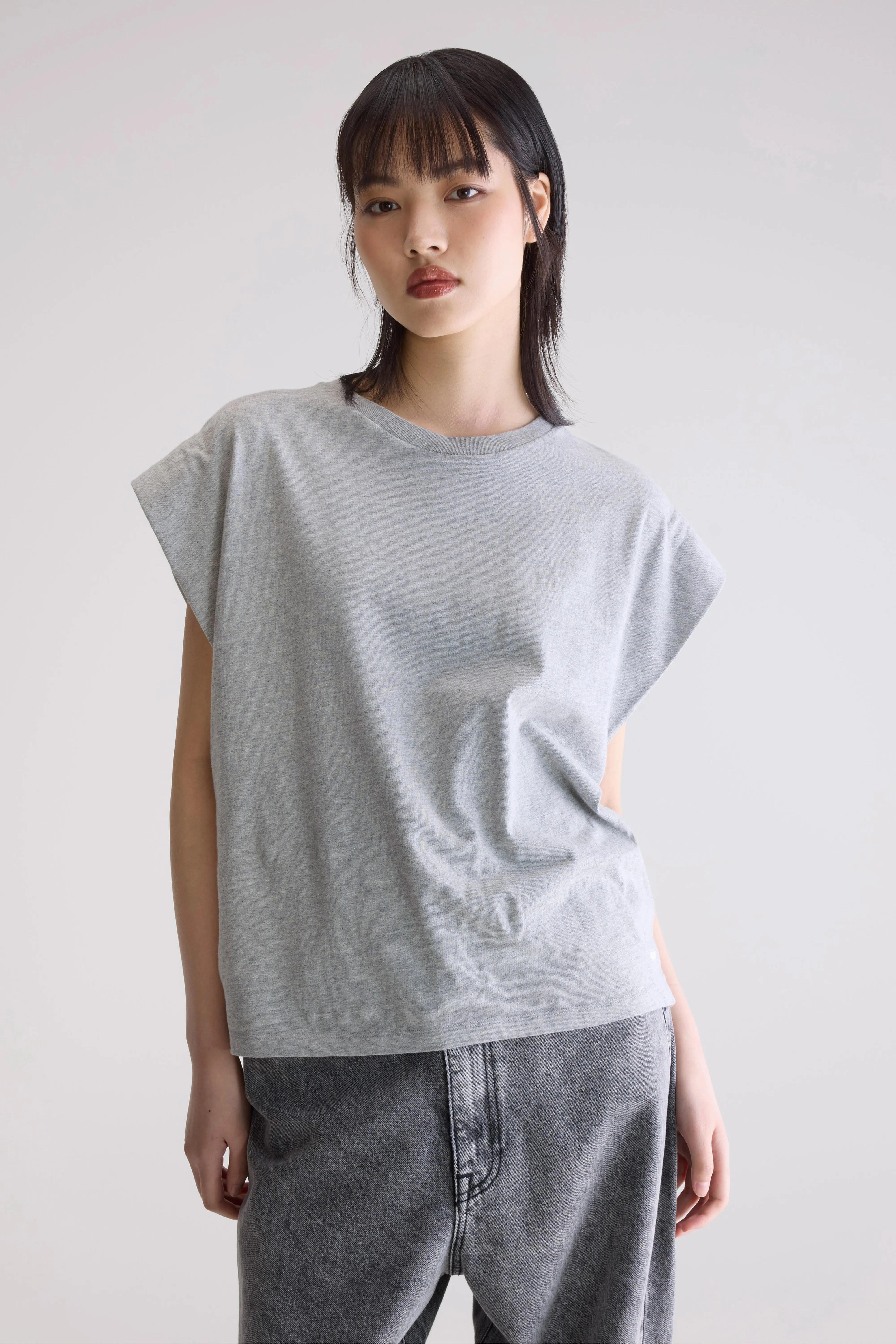 Essential Bold Vice crew-neck t-shirt (252 / W / H. GREY)