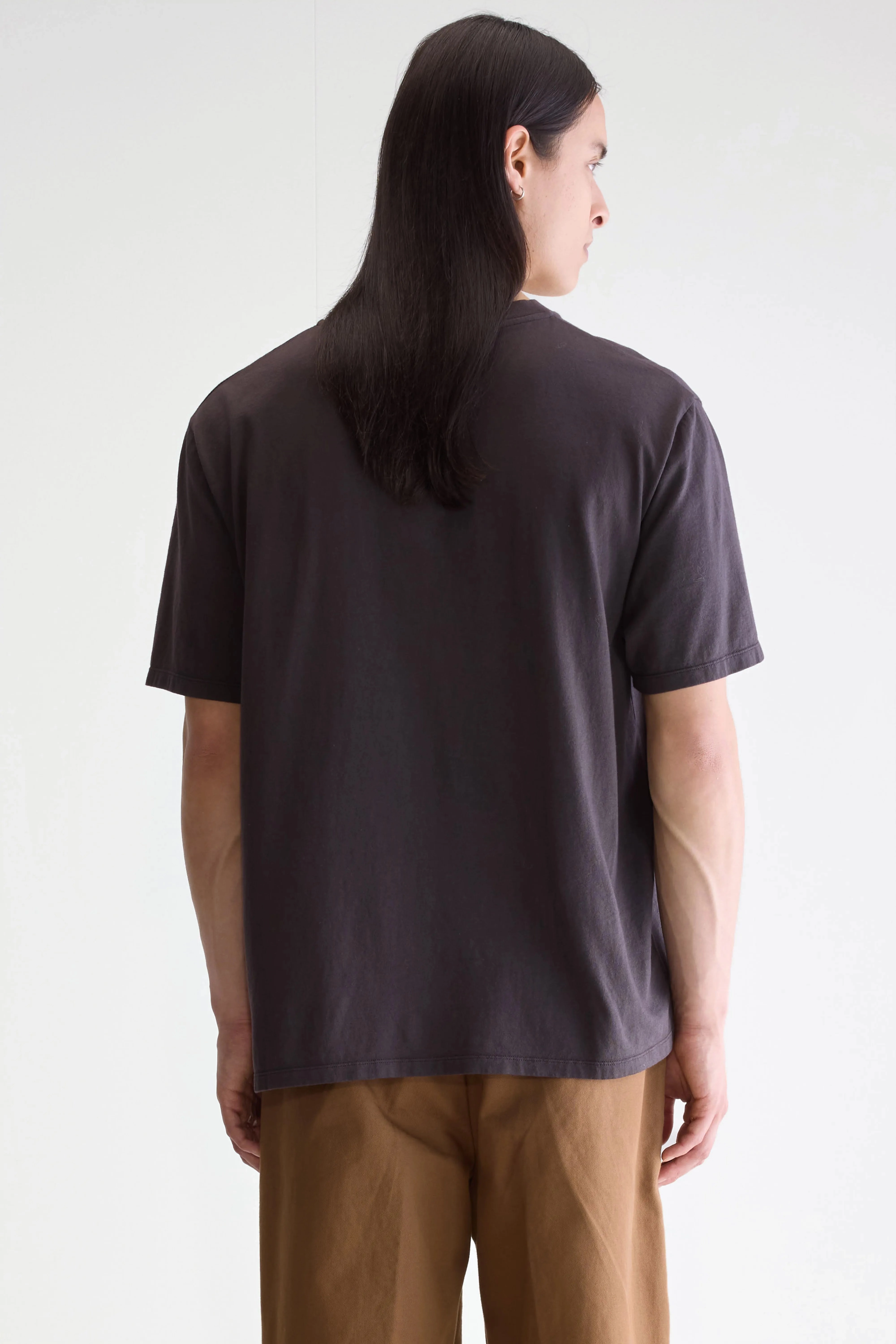Sporty Fashion Video relaxed t-shirt (252 / M / DARK PURPLE)