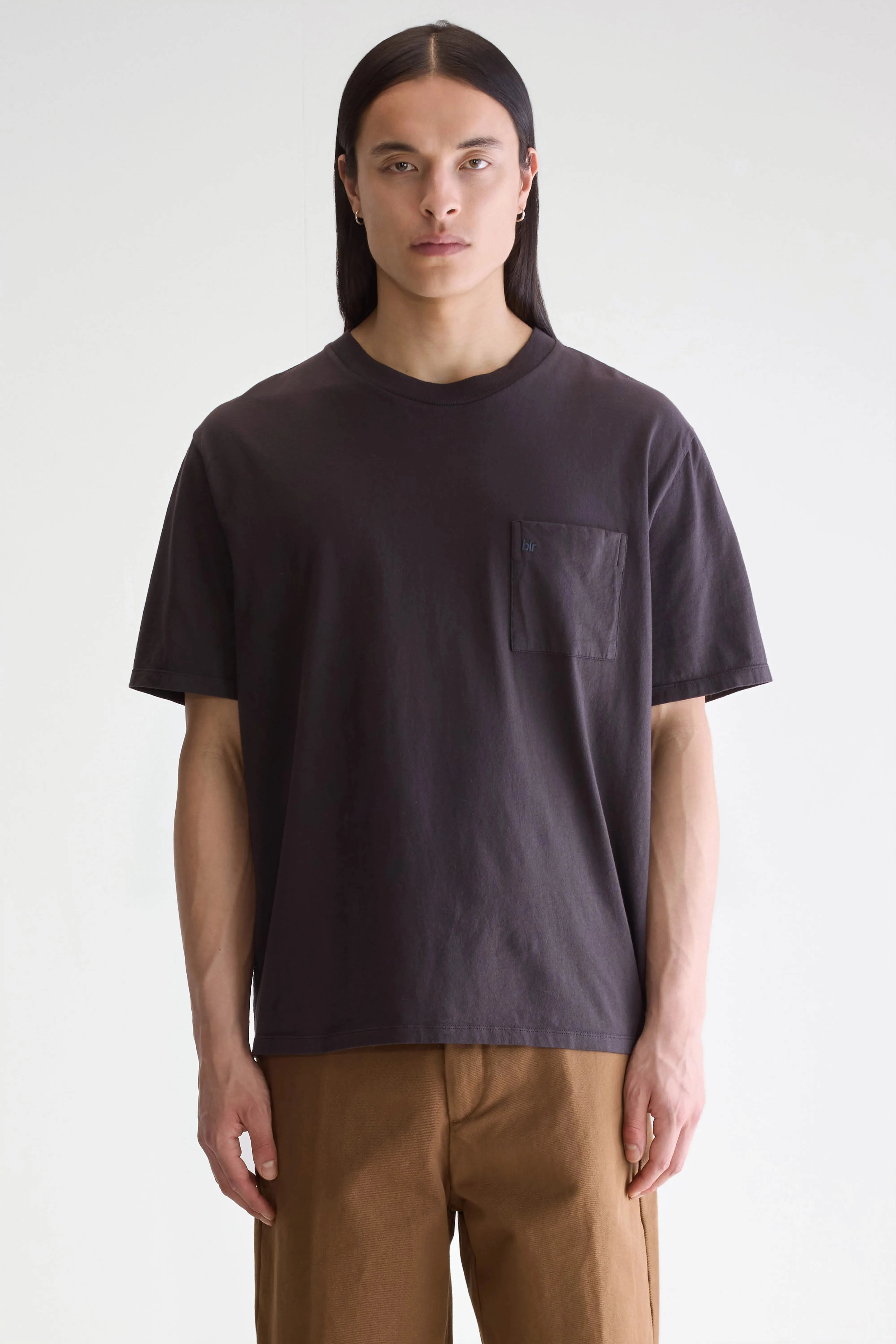 Tailored Layers Video relaxed t-shirt (252 / M / DARK PURPLE)