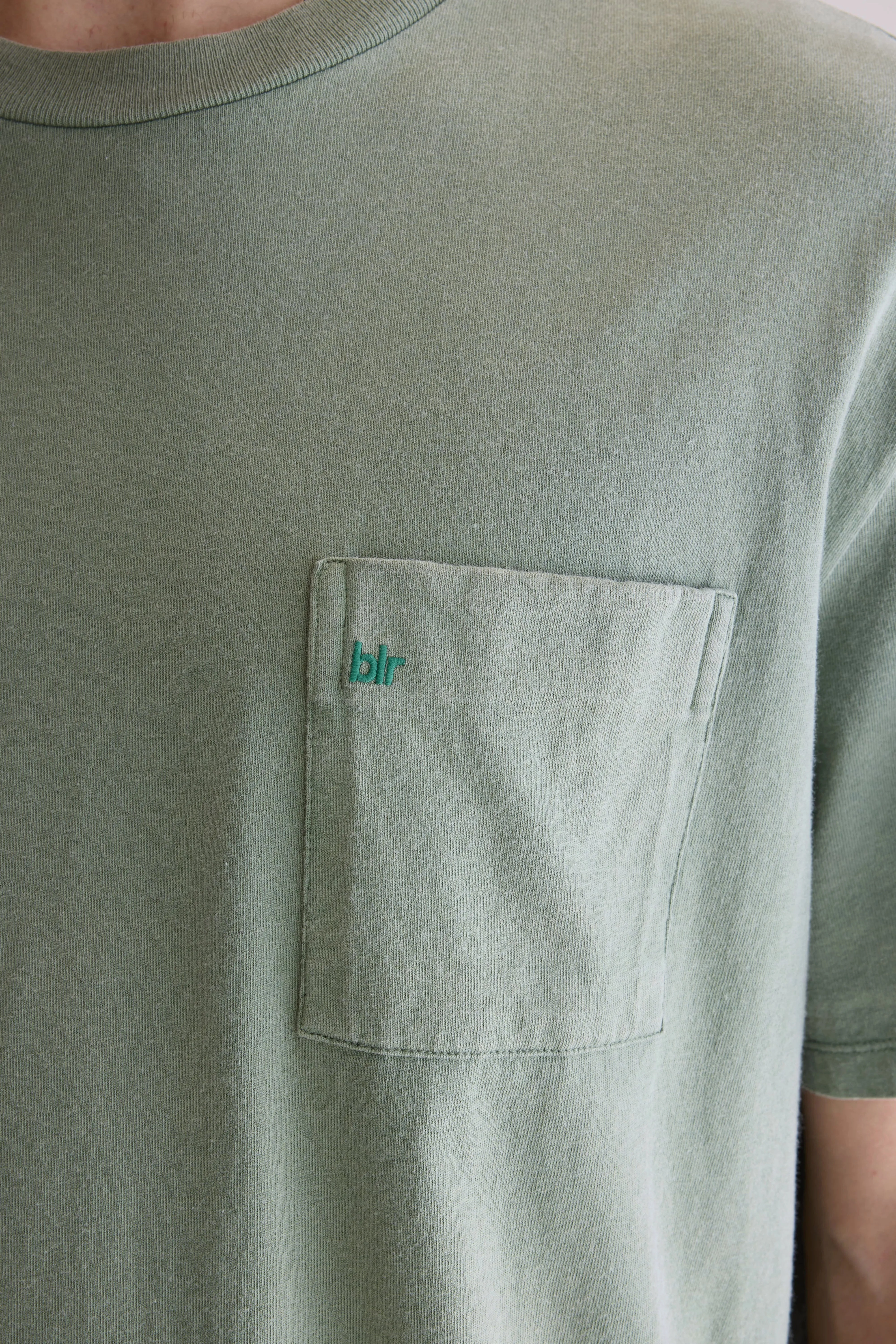 Ventilated Side Gussets Video relaxed t-shirt (252 / M / SAGE)