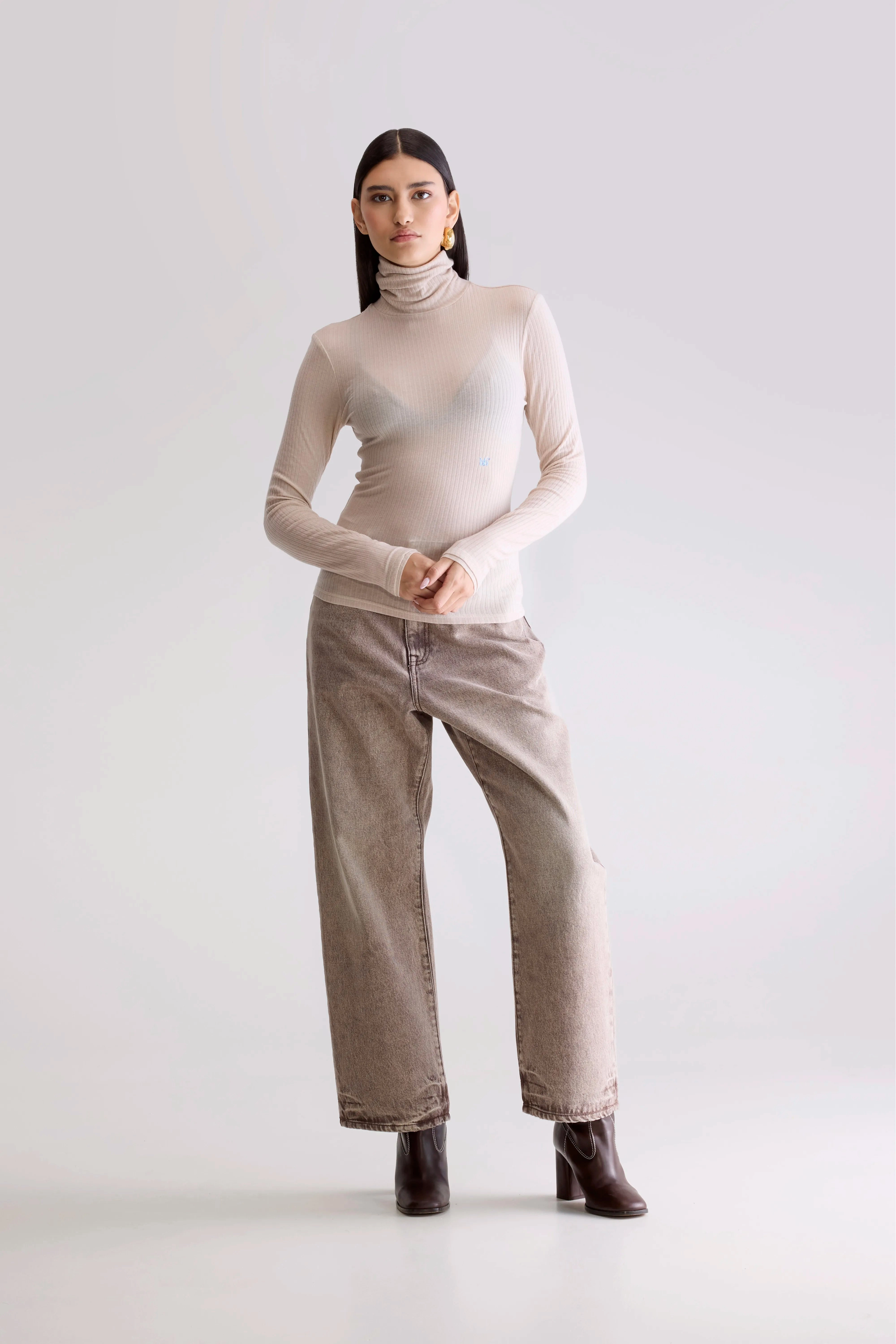 product bright vibrancy Cold Ready Vinay fitted t-shirt (252 / W / STONE)