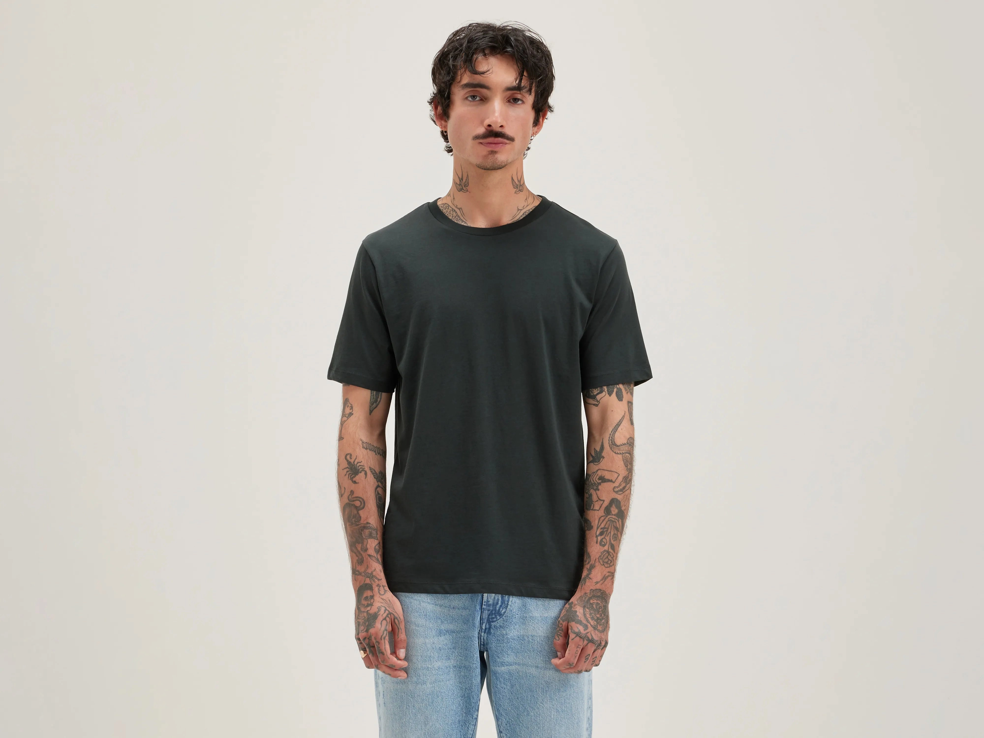 Vinx short-sleeve t-shirt (242 / M / PIRATE) Heather Effect Weaving Urban Style