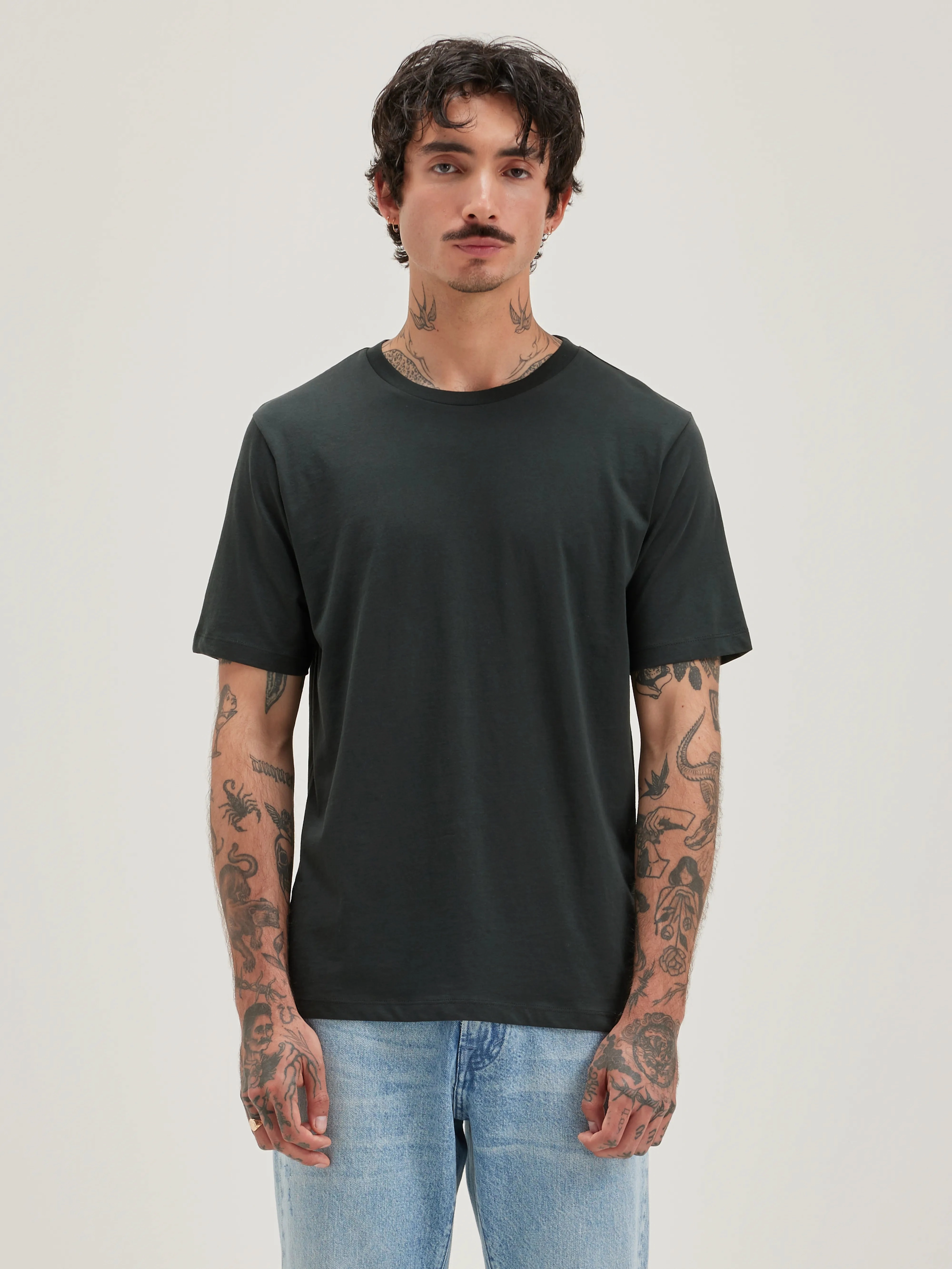 Vinx short-sleeve t-shirt (242 / M / PIRATE) Double Layer Shoulder
