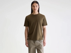Vinx short-sleeve t-shirt (252 / M / OLIVE) Trendy Layer Polo Collar