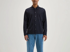 Short Sleeve LowMaintenance Fabric Vision polo (242 / M / NAVY)