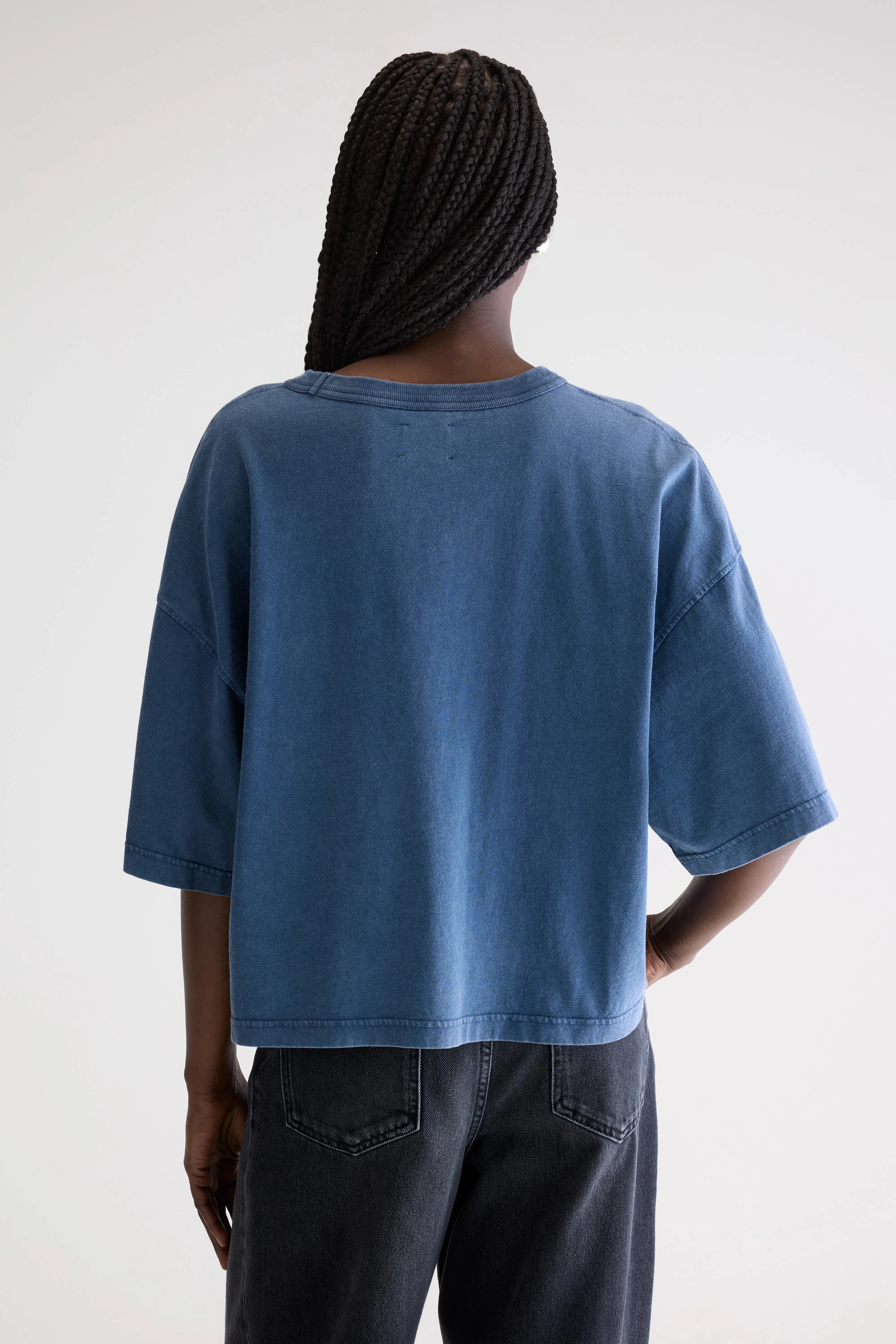 Voss short-sleeve t-shirt  (252 / W / BLUES) slim cut