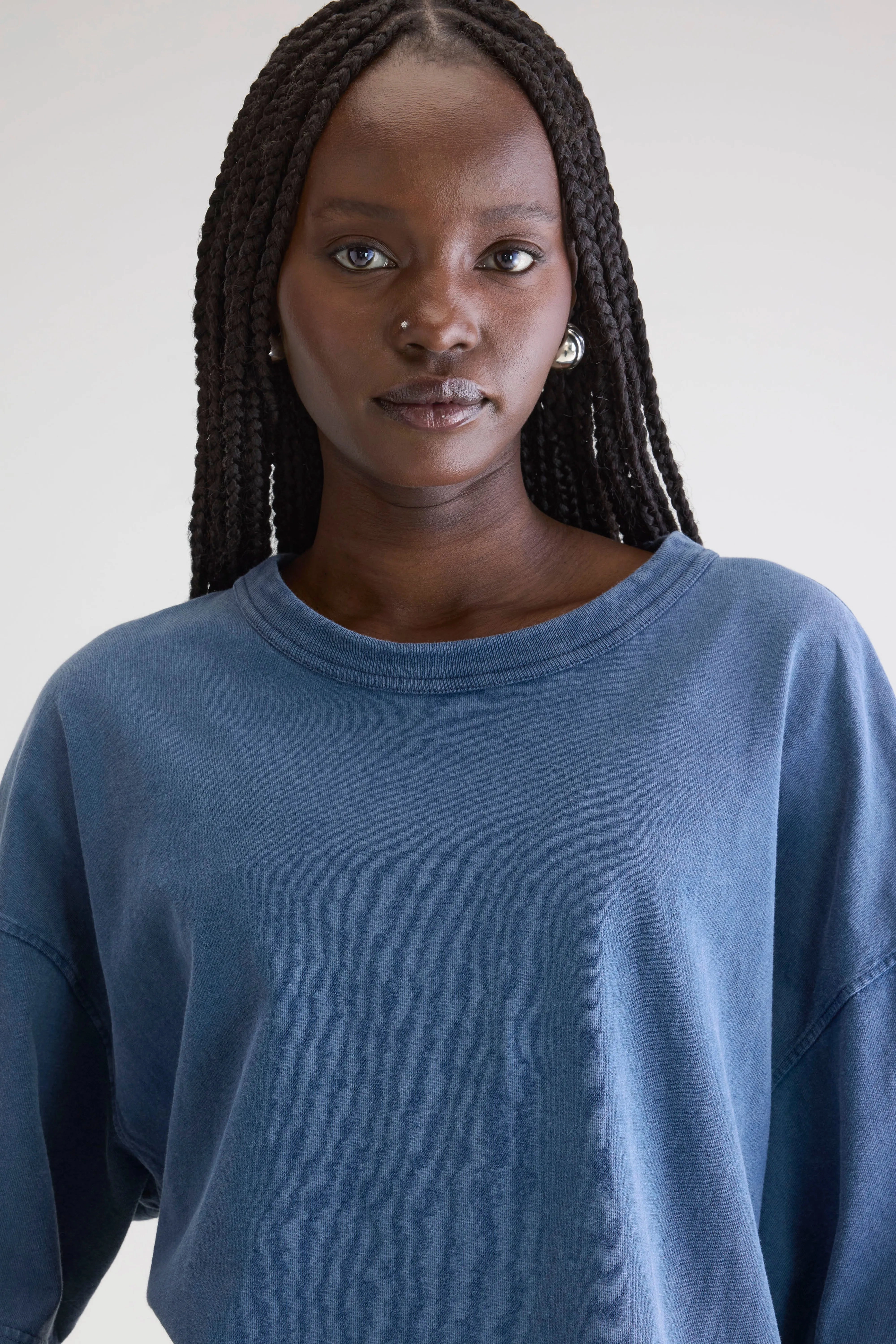 Voss short-sleeve t-shirt  (252 / W / BLUES) Fresh Fit Cozy Choice