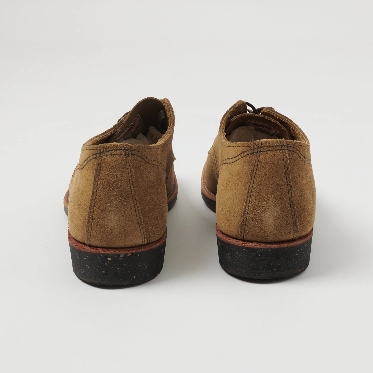 Comfortable Design Polished Form Red Wing 8043 Merchant Oxford Shoe - Olive Mohave