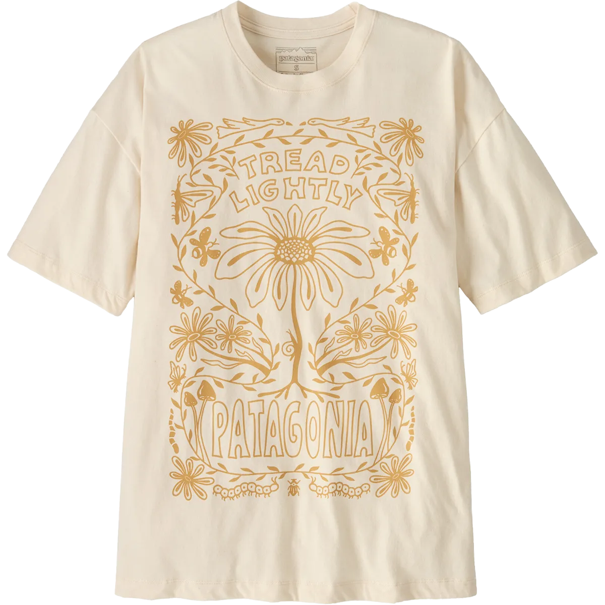 Durable Knit Structure Women's Tread Lightly Oversized Organic T-Shirt