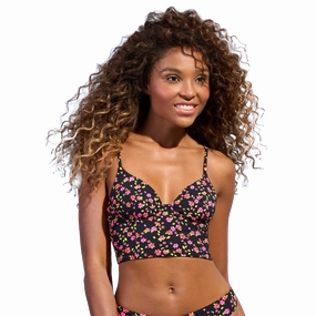Anti Pilling Fabric Women's Amber Bikini Top